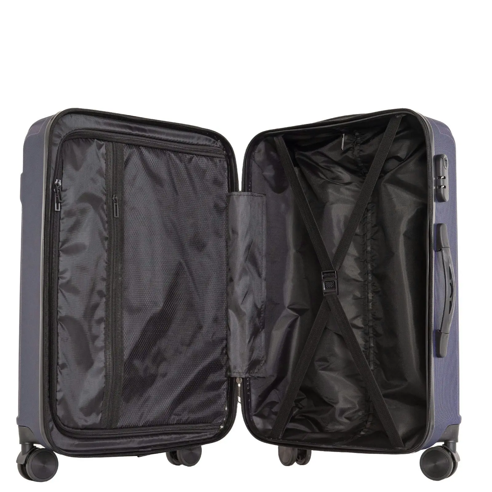 Milano Decor 3 Piece Luggage Set Travel Hard Case 20" 24" 28" Hard Case Durable