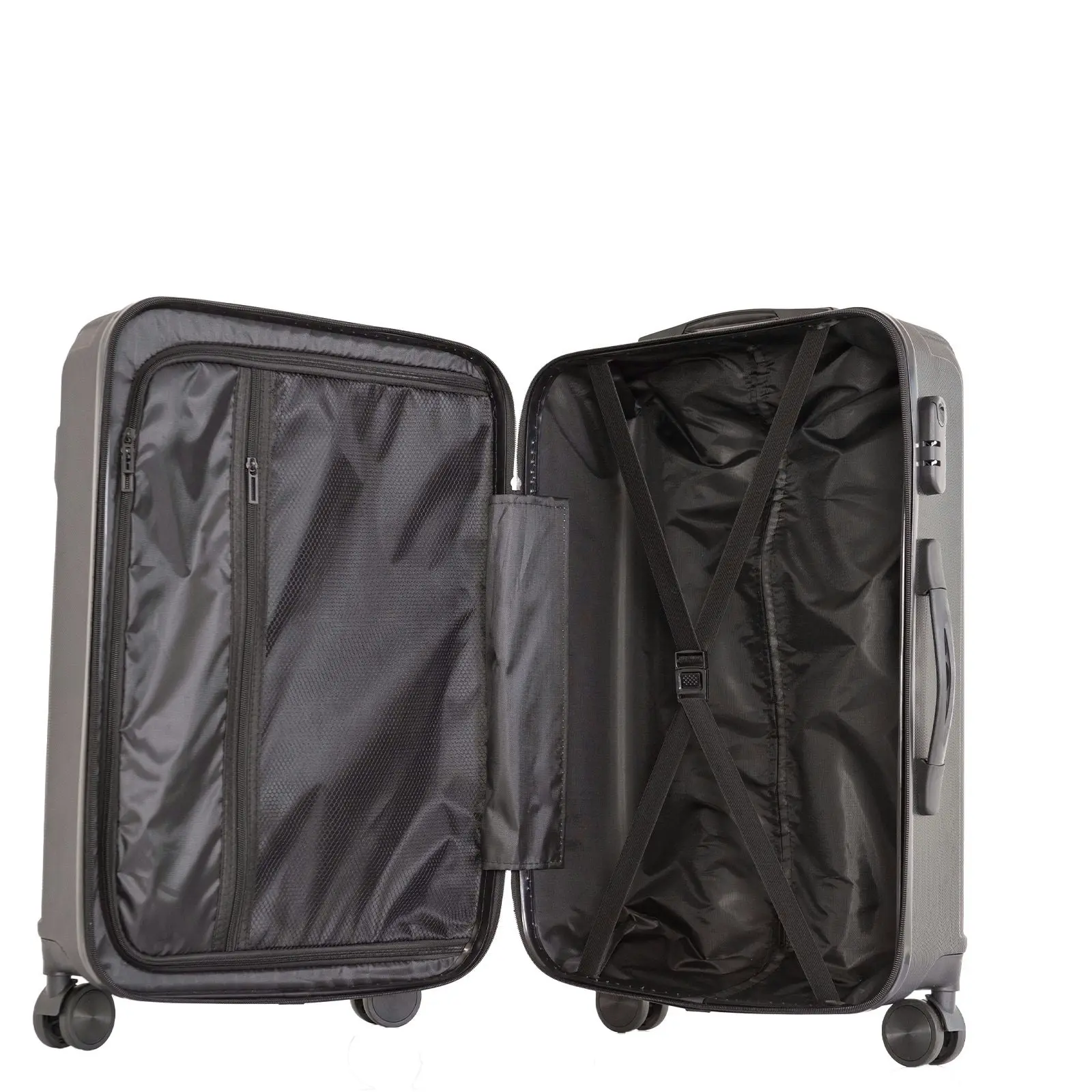 Milano Decor 3 Piece Luggage Set Travel Hard Case 20" 24" 28" Hard Case Durable