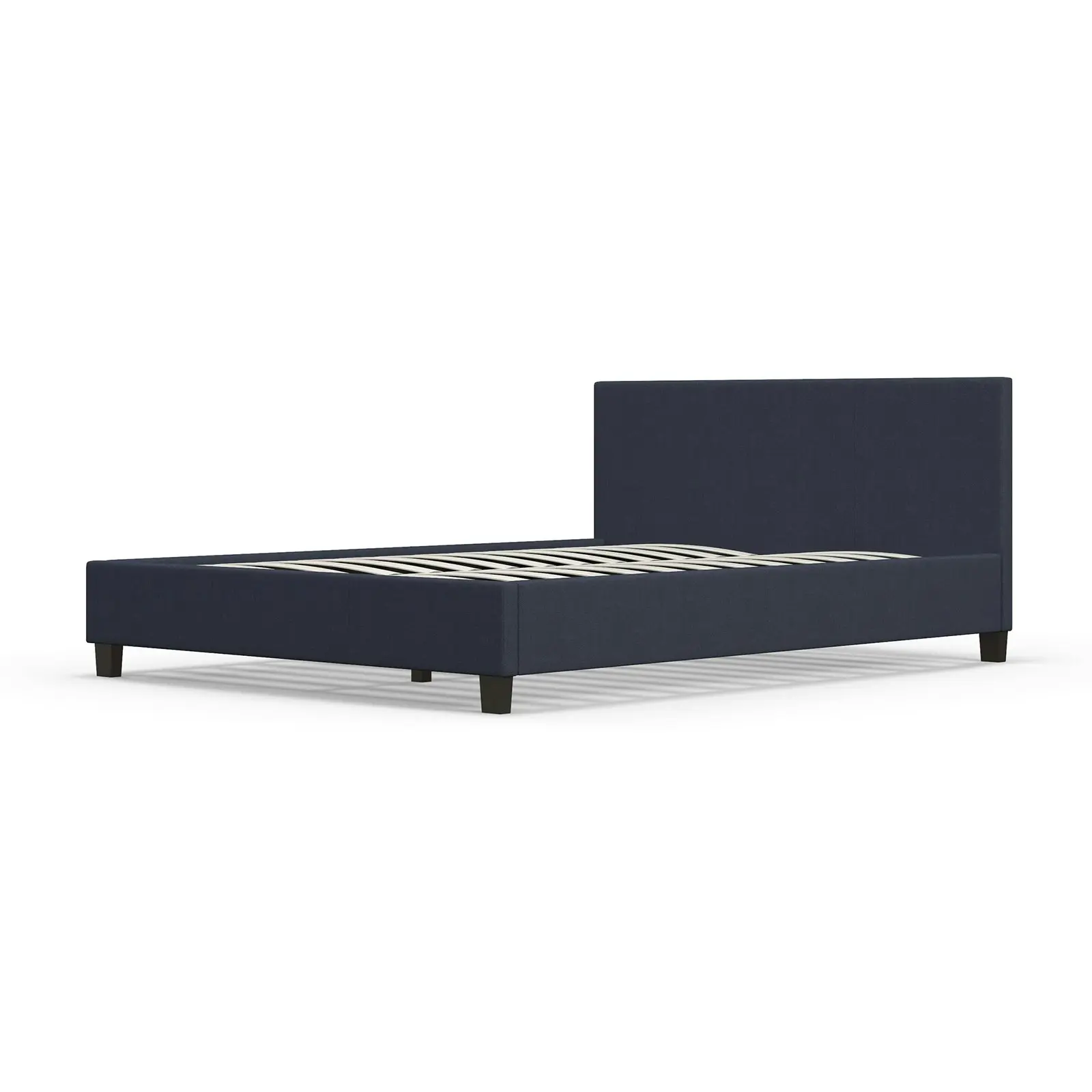 Milano Sienna Luxury Bed Frame Base And Headboard Solid Wood Padded Fabric