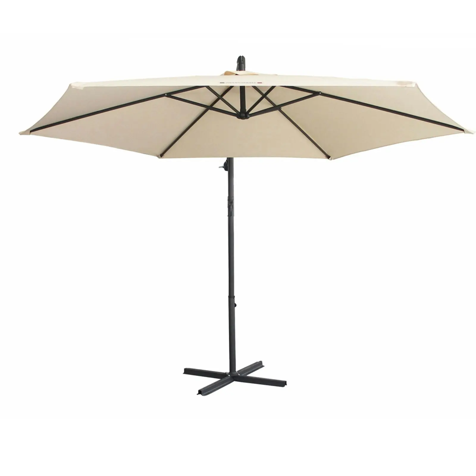 Milano 3M Outdoor Umbrella Cantilever With Protective Cover Patio Garden Shade