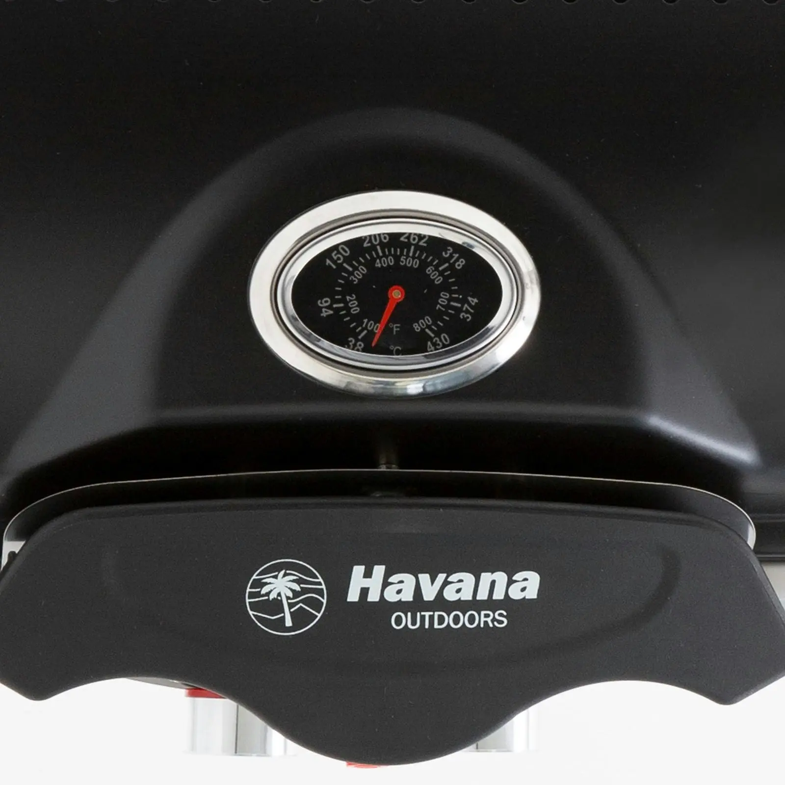 Havana Outdoors BBQ Mate Premium Portable Gas Grill LPG Twin Grill Outdoor Black