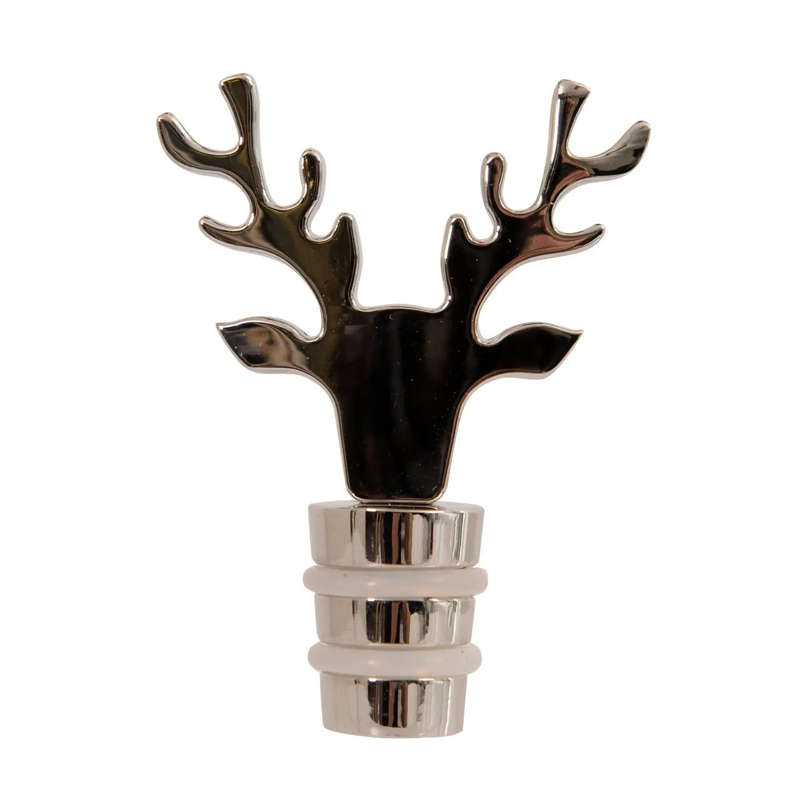 Bread and Butter Silver Stag Alloy Stopper