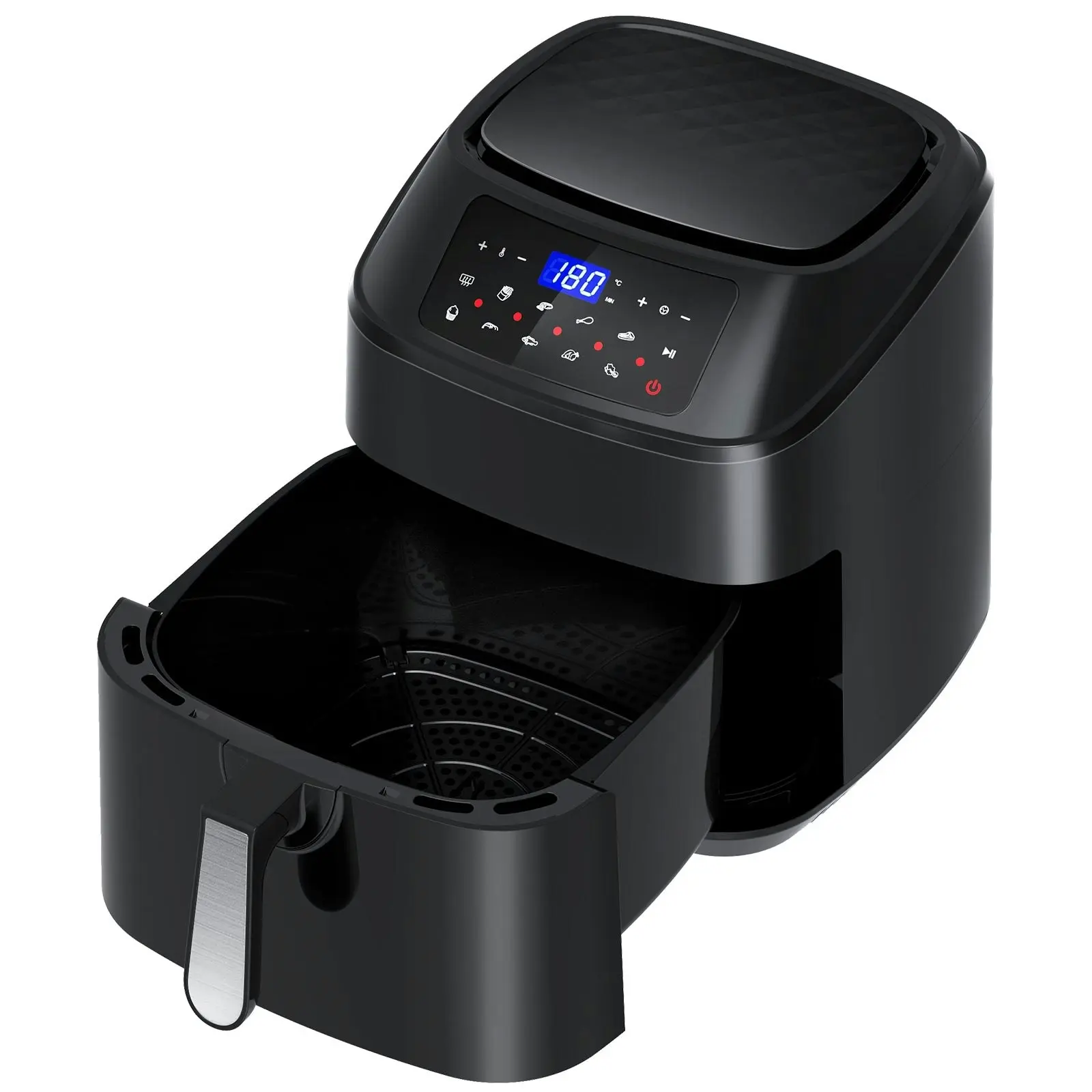 Kitchen Couture 11.5 Litre Air Fryer Multifunctional LCD Digital Display Black