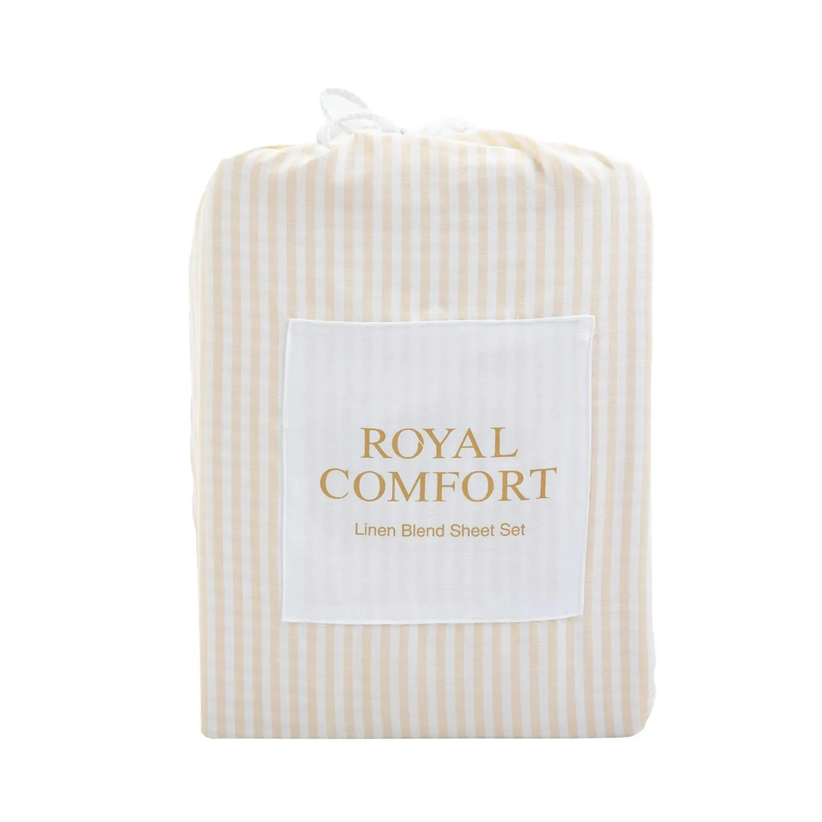 Royal Comfort Linen Bedding Set Linen Blend 4 Pce Sheet Set And Quilt Cover Set