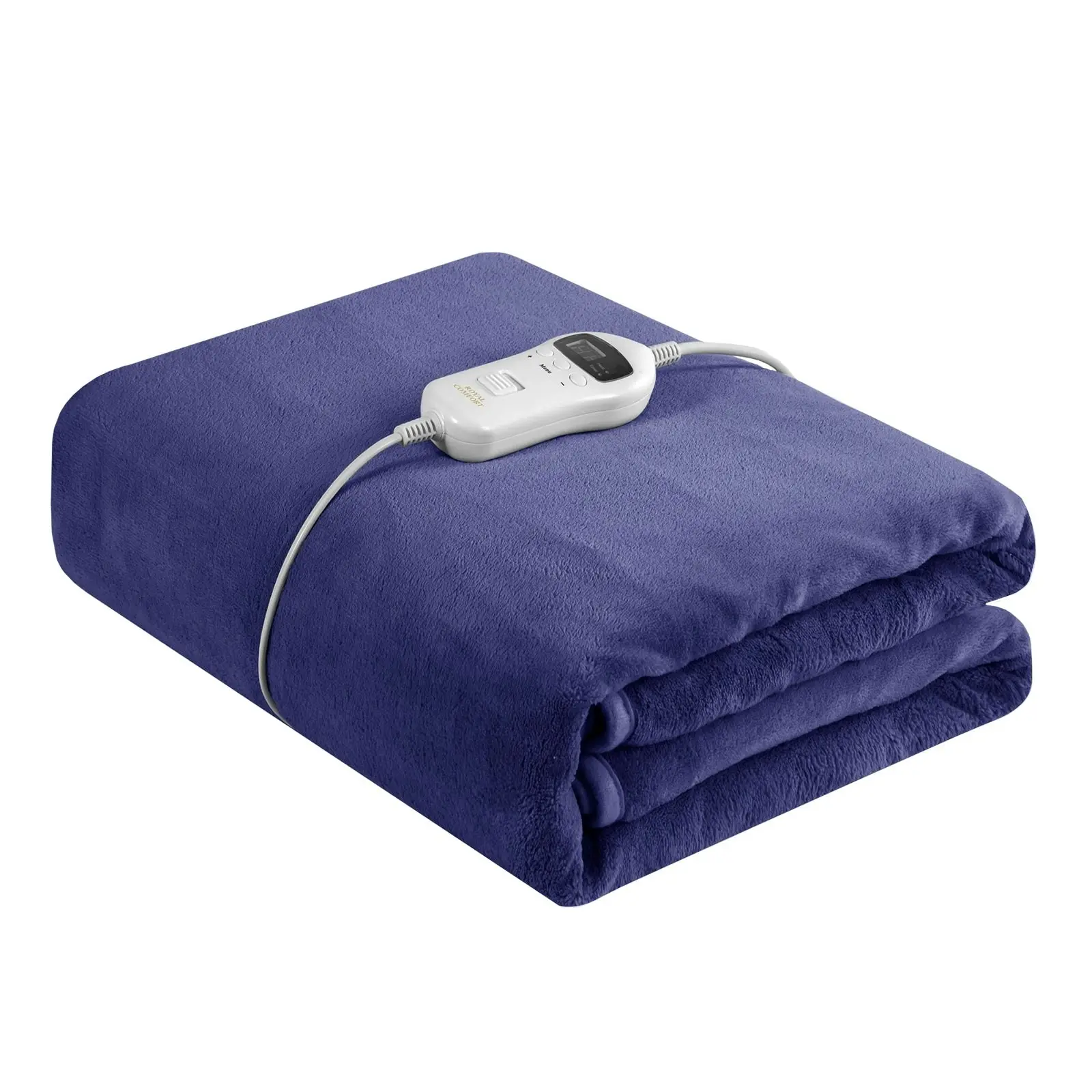 Royal Comfort Thermolux Heated Electric Fleece Polyester Throw 160CM x 120CM