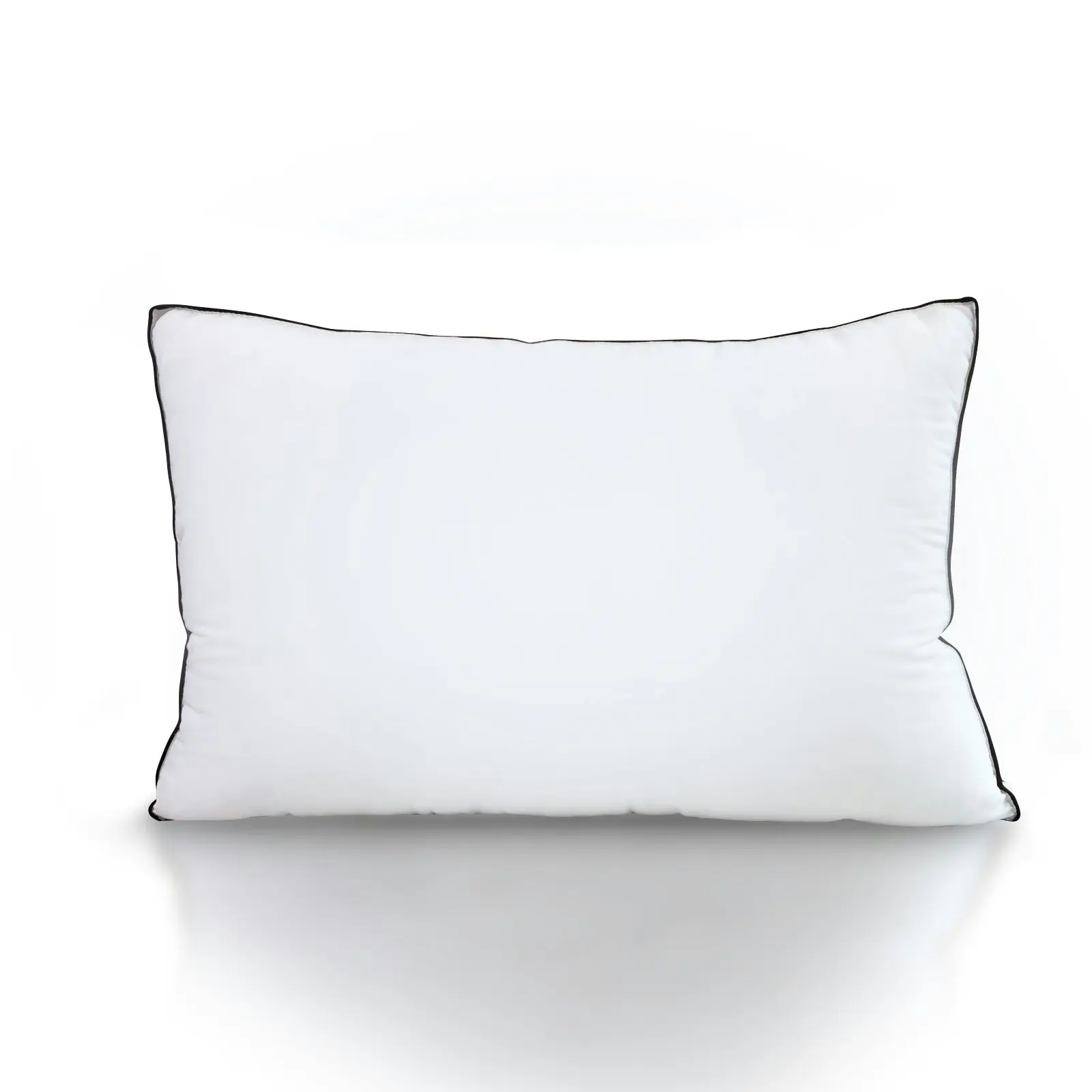 Casa Decor Silk Blend Pillow Hypoallergenic Gusset Cotton Cover Twin Pack