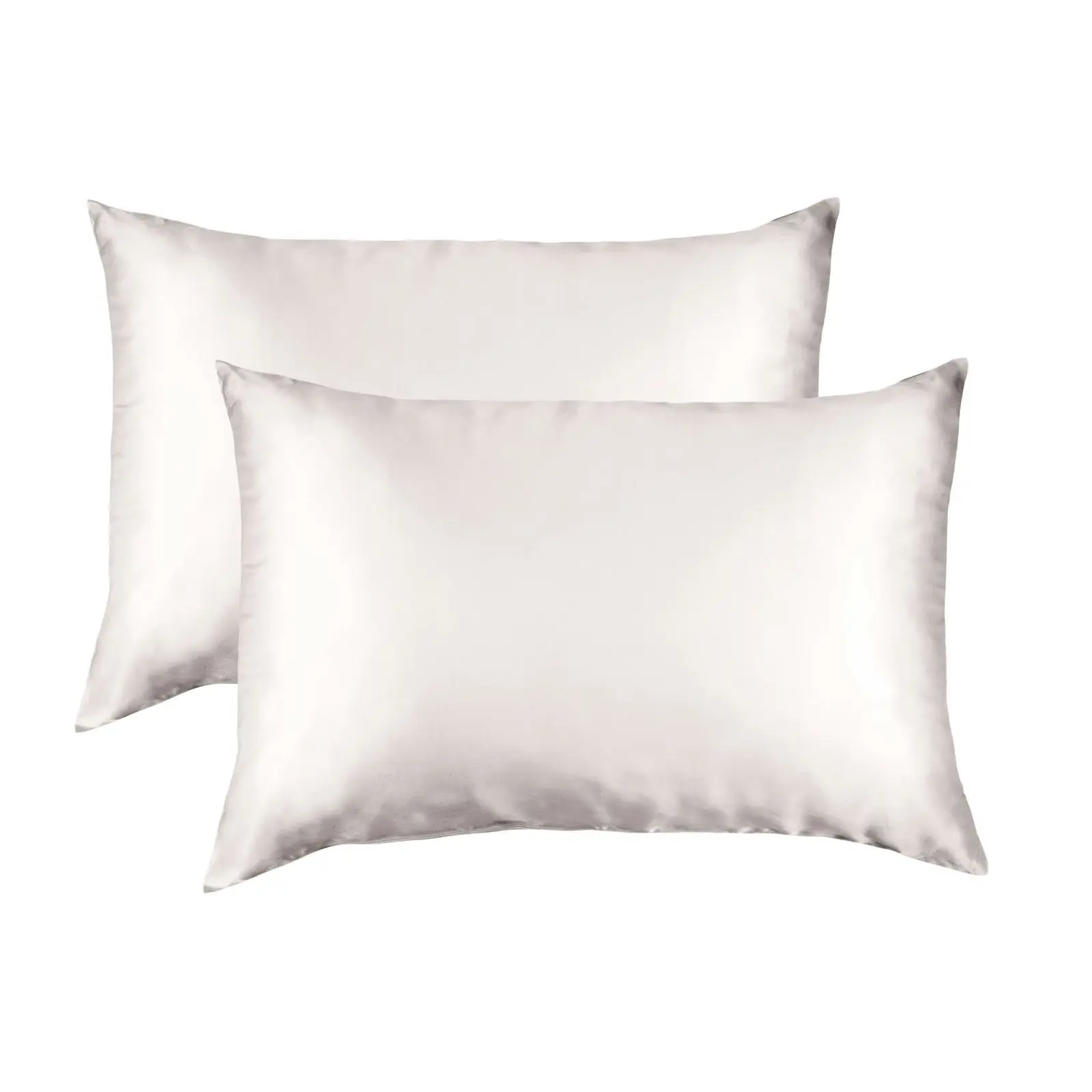 Royal Comfort Mulberry Soft Silk Hypoallergenic Pillowcase Twin Pack