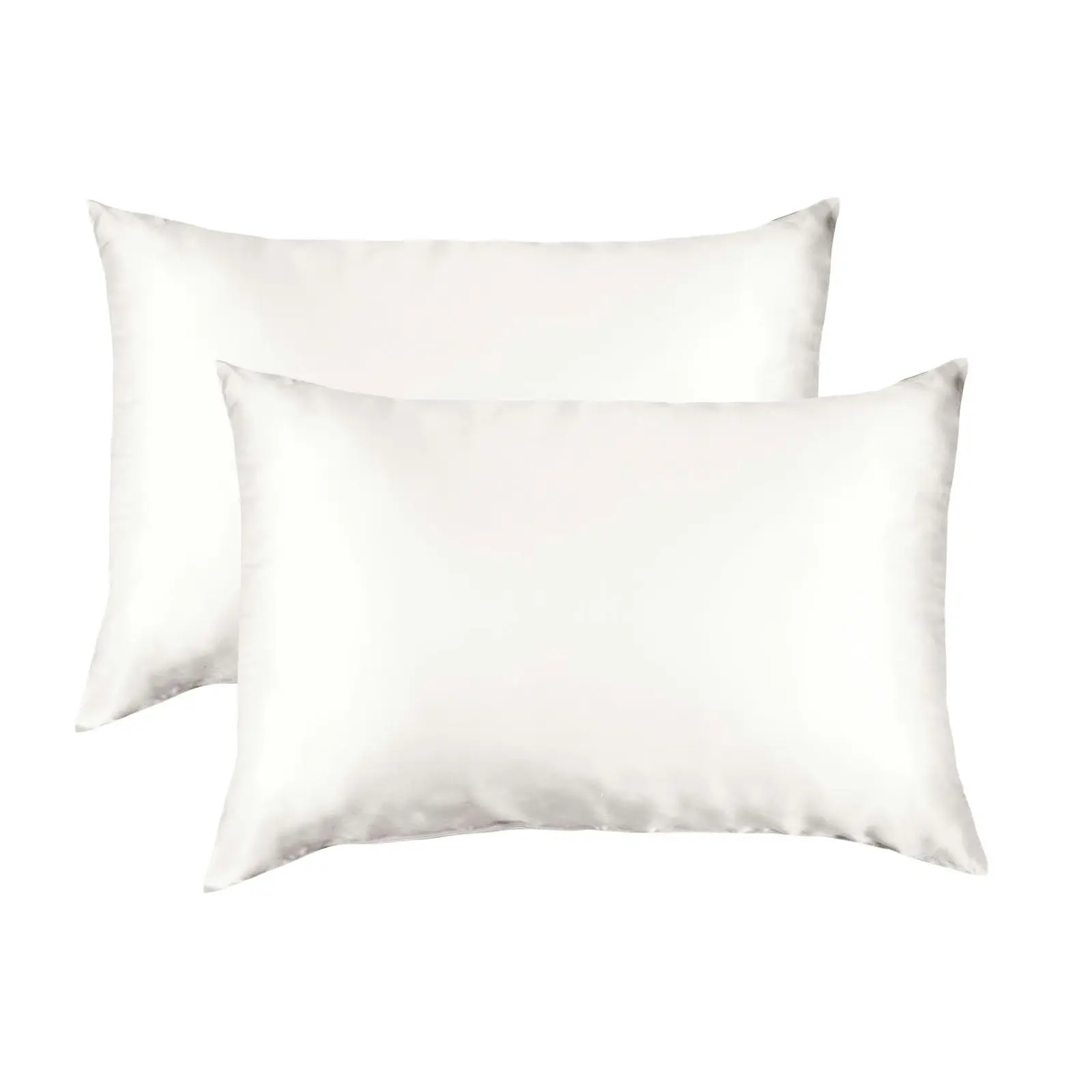 Royal Comfort Mulberry Soft Silk Hypoallergenic Pillowcase Twin Pack