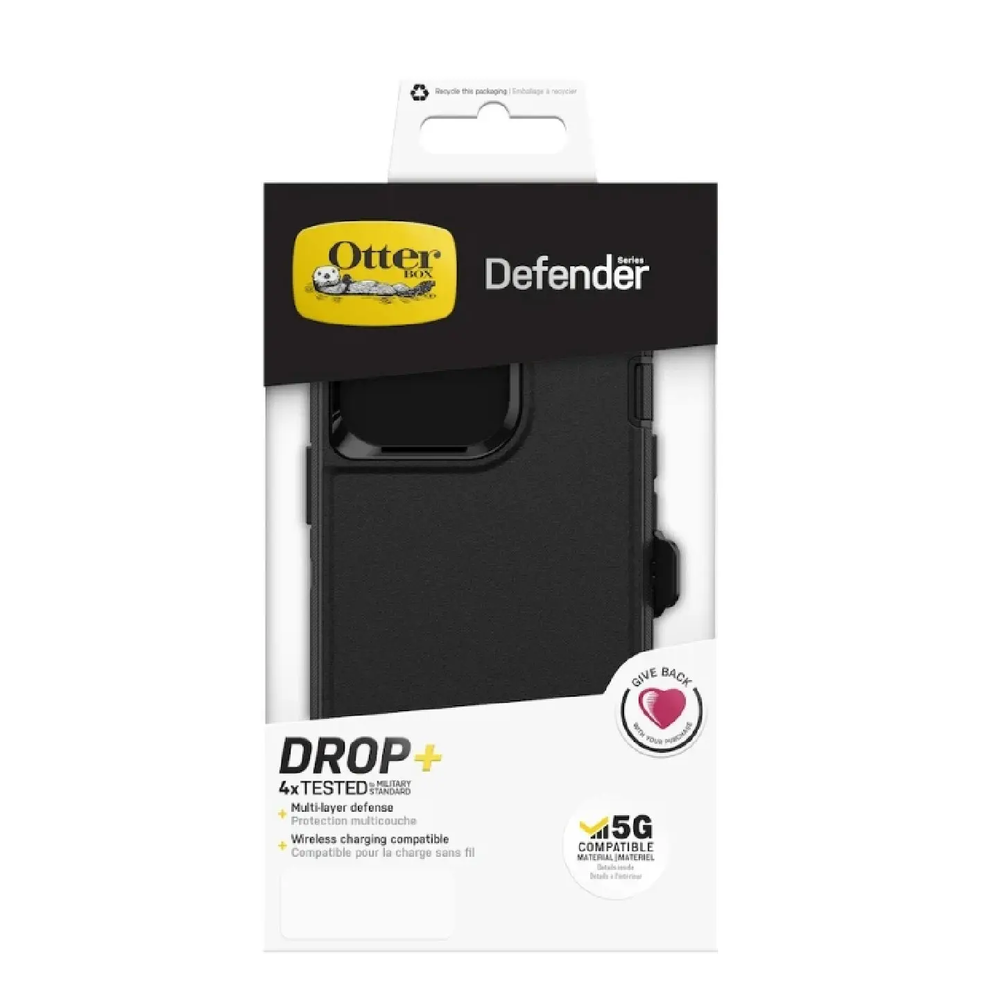 Otterbox Defender Series Case For Apple Iphone 13 Pro - Black