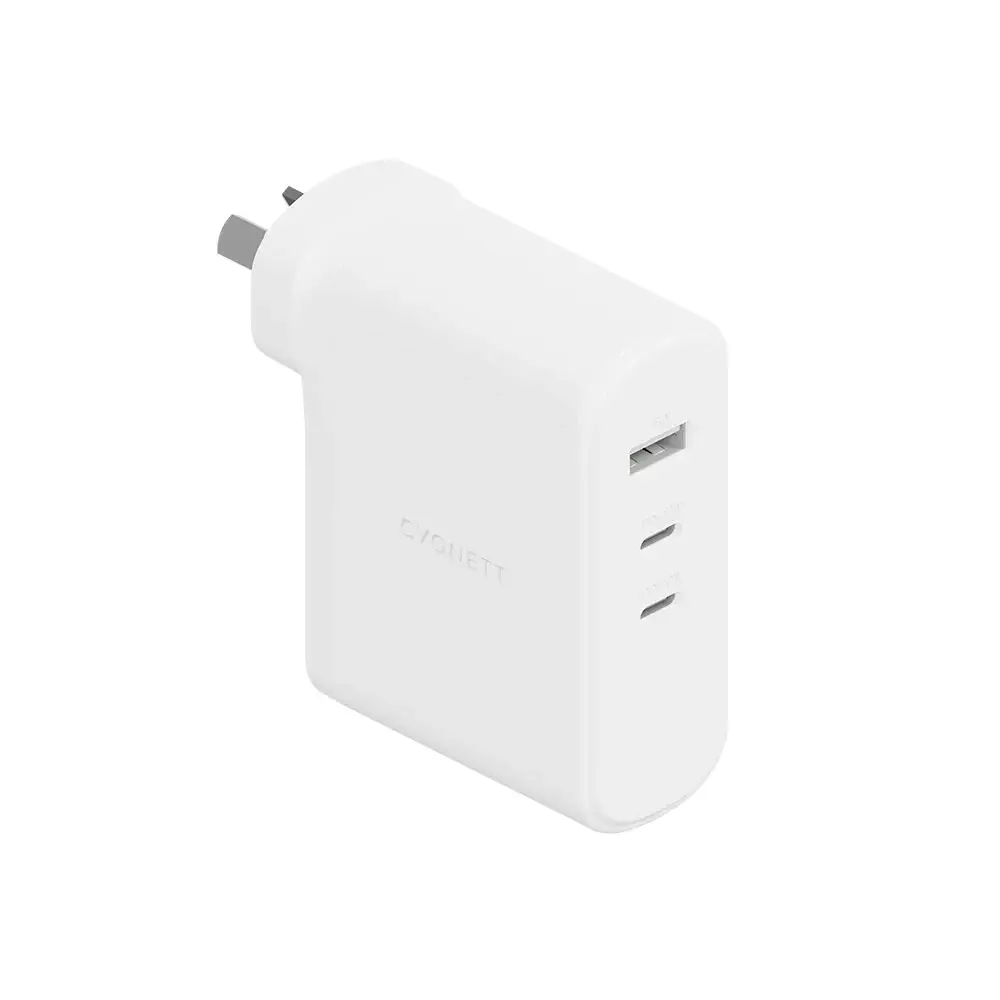 Cygnett Powermaxx 100w Multiport Gan Wall Charger - White