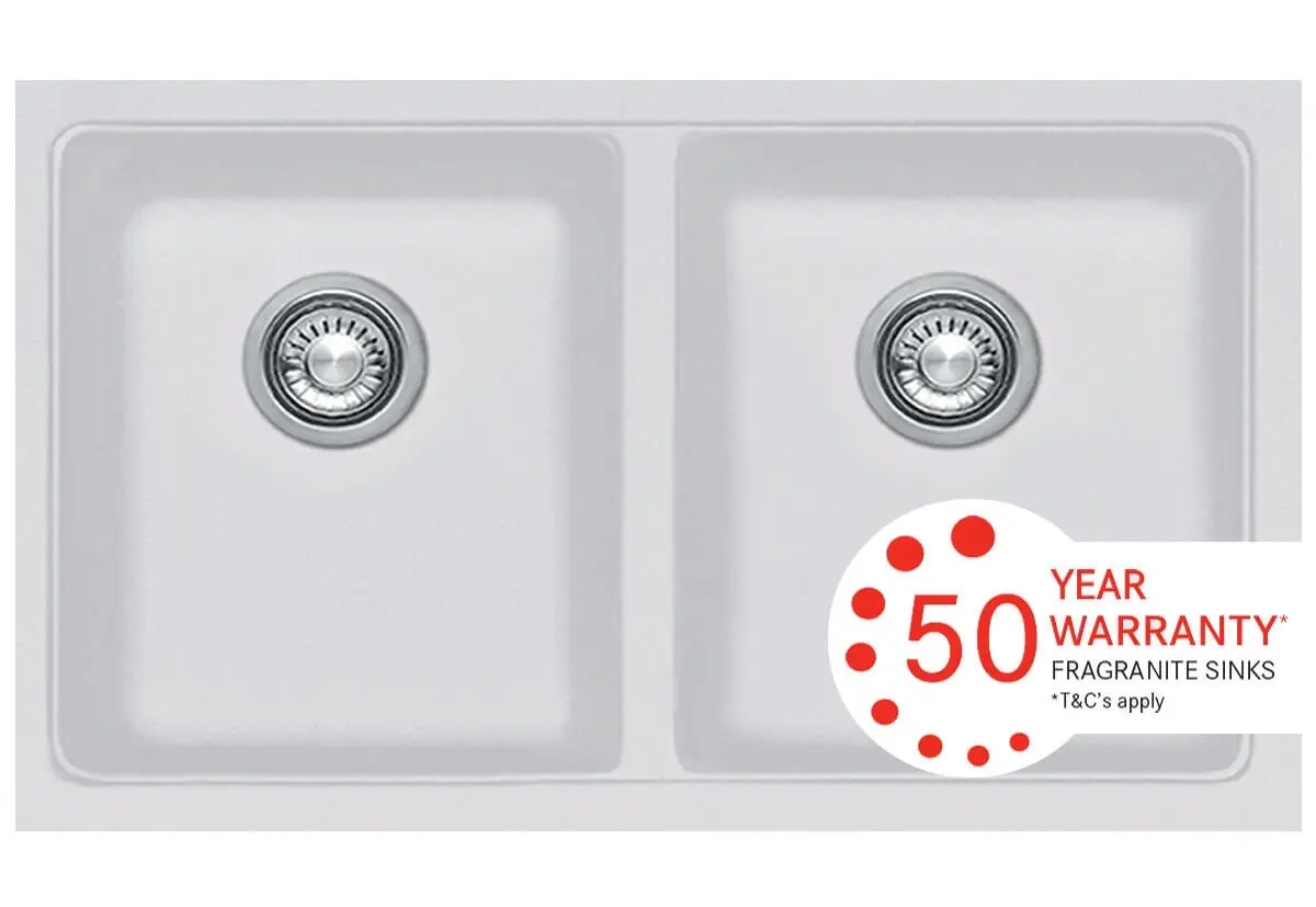 Franke Kubus Double Bowl Undermount Sink