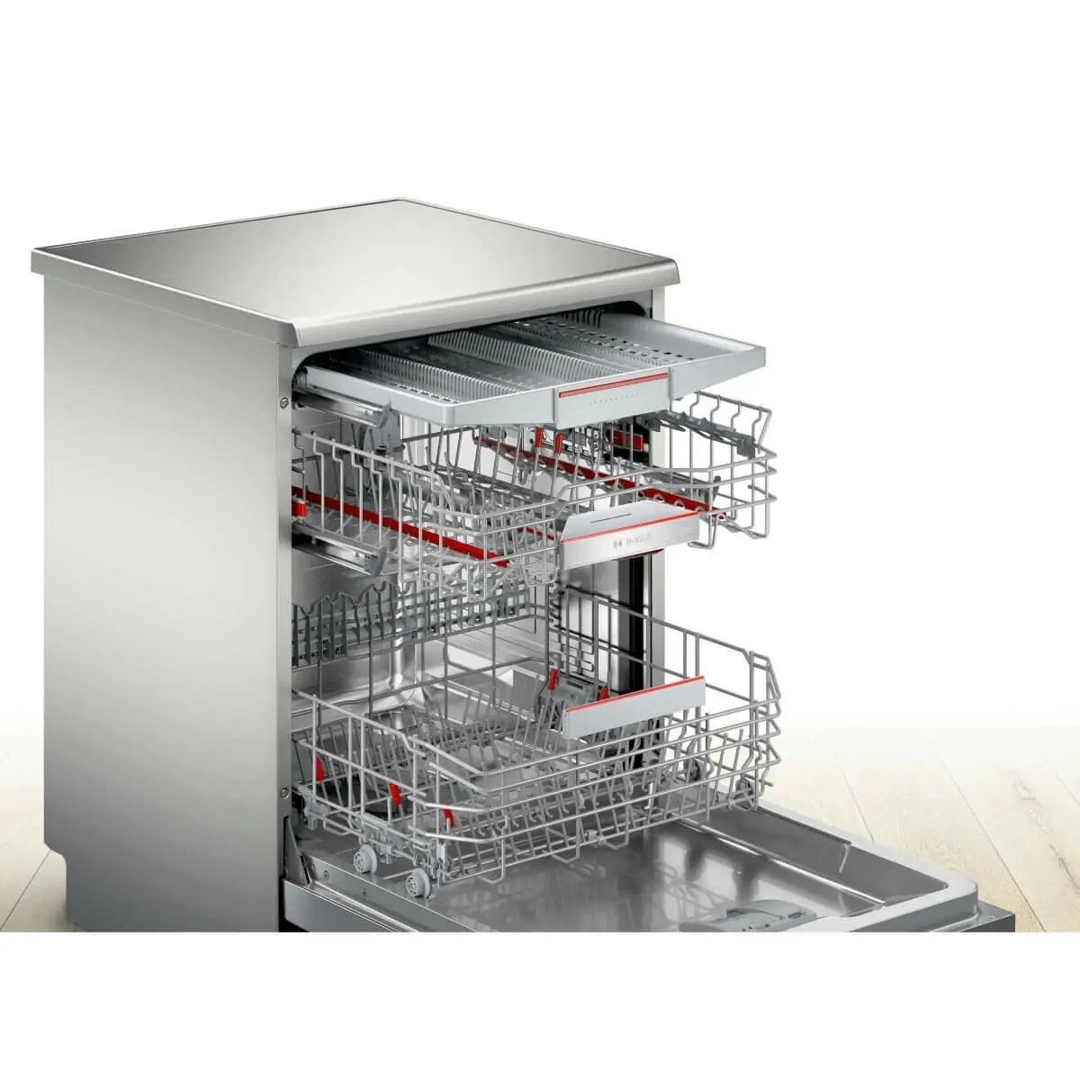 Bosch 60cm Series 6 Freestanding Stainless Steel Dishwasher