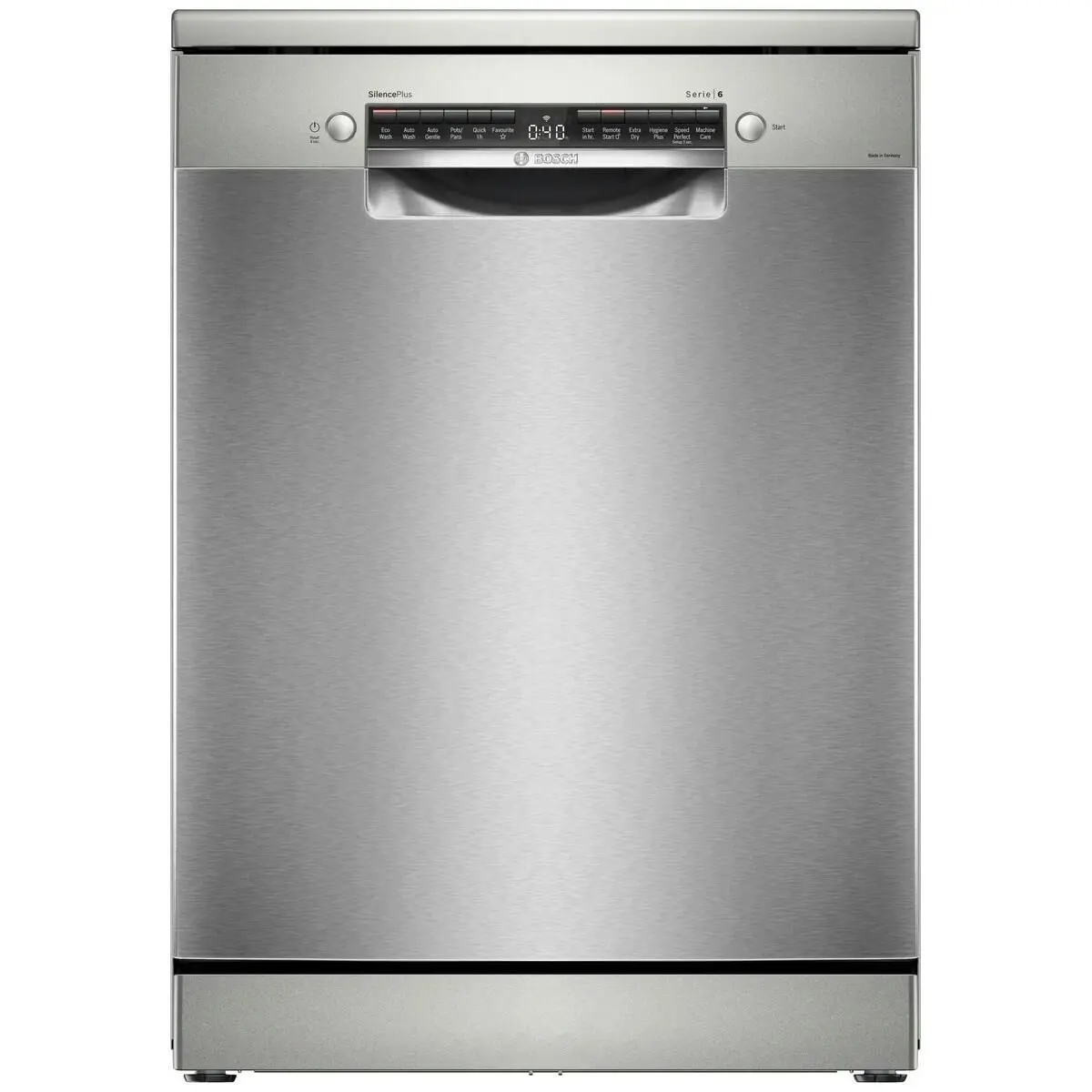 Bosch 60cm Series 6 Freestanding Stainless Steel Dishwasher