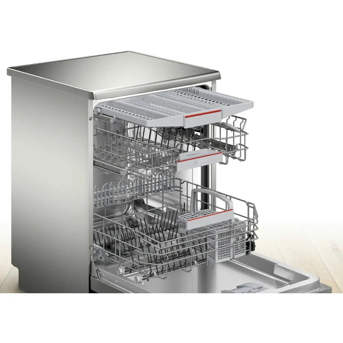 Bosch 60cm Series 6 Freestanding Stainless Steel Dishwasher