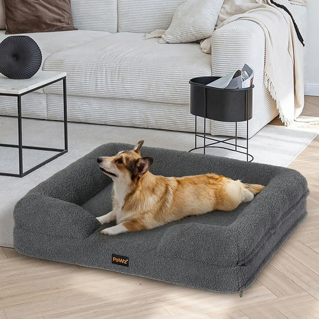 Pawz Memory Foam Pet Sofa Bed Cushion Dog Cat Mattress Washable Removable