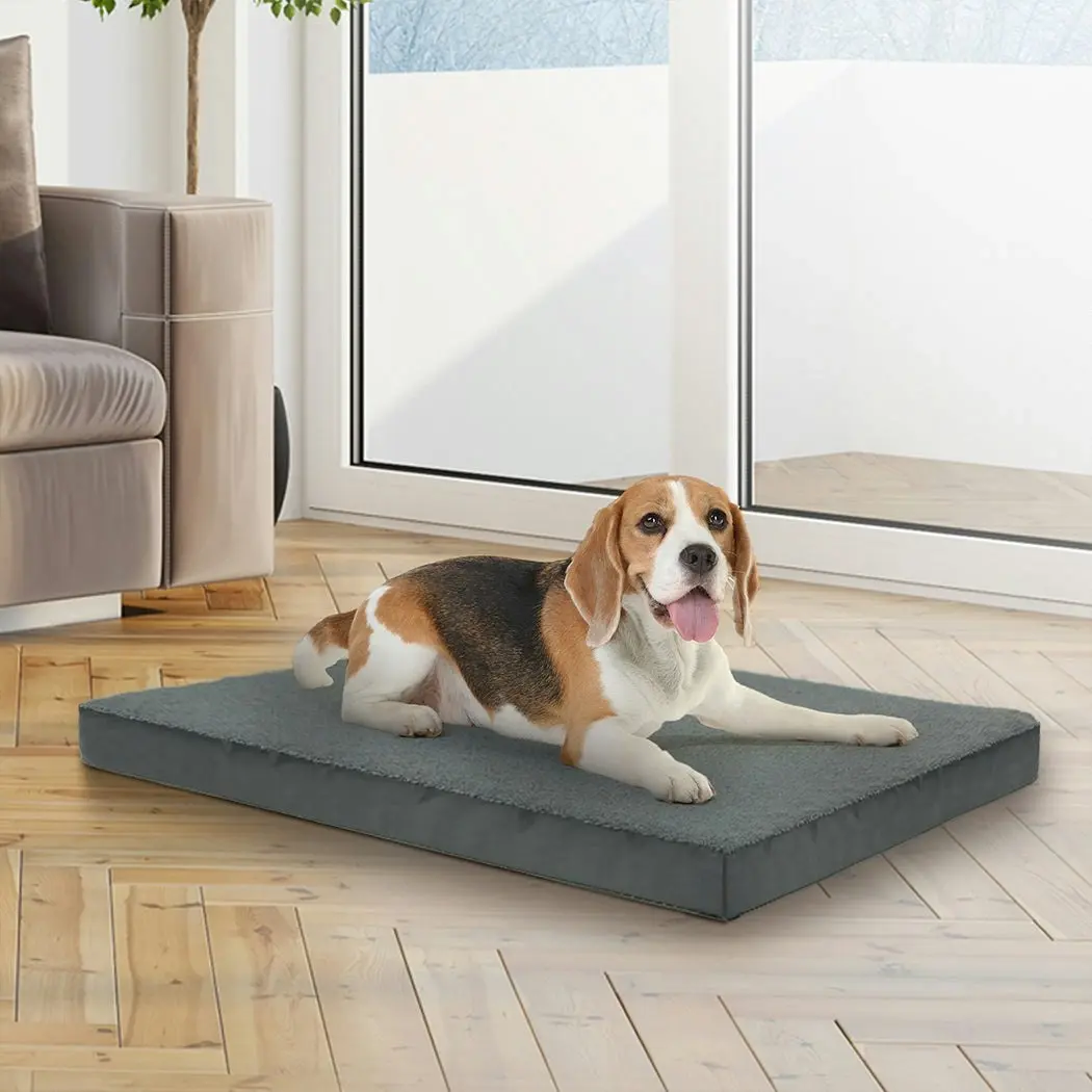 Pawz Pet Dog Bed Sleep Calming Orthopaedic Foam Mattress Removable Washable M