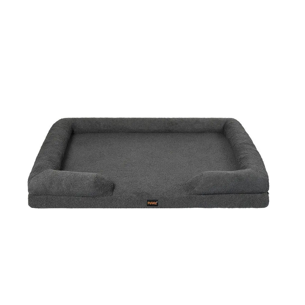 Pawz Memory Foam Pet Sofa Bed Cushion Dog Cat Mattress Washable Removable