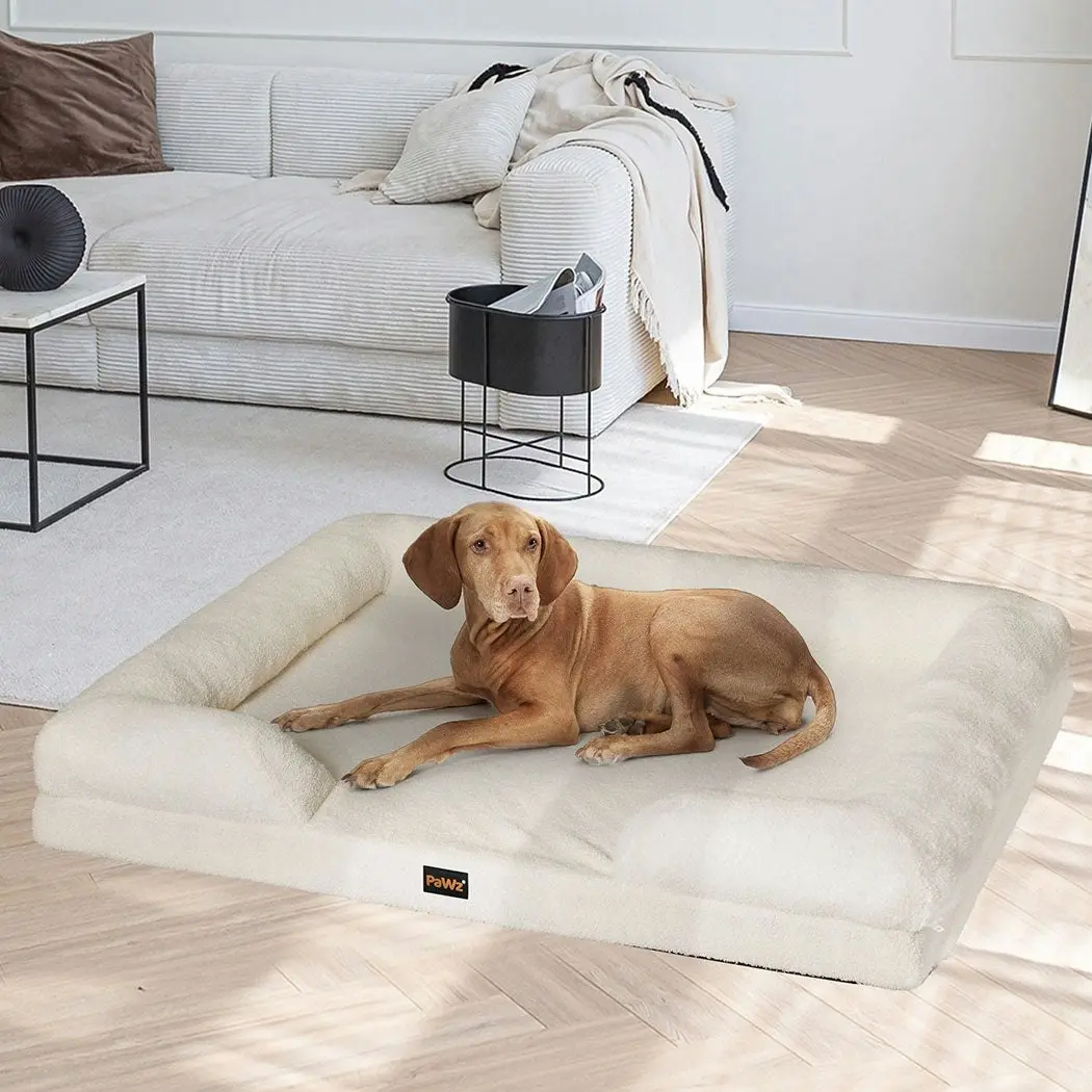 Pawz Memory Foam Pet Sofa Bed Cushion Dog Cat Mattress Washable Removable