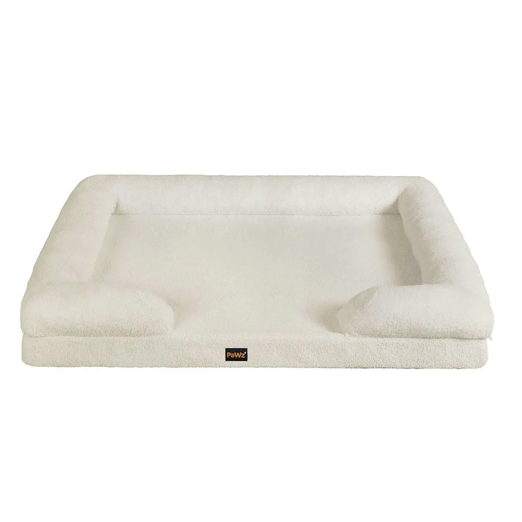 Pawz Memory Foam Pet Sofa Bed Cushion Dog Cat Mattress Washable Removable