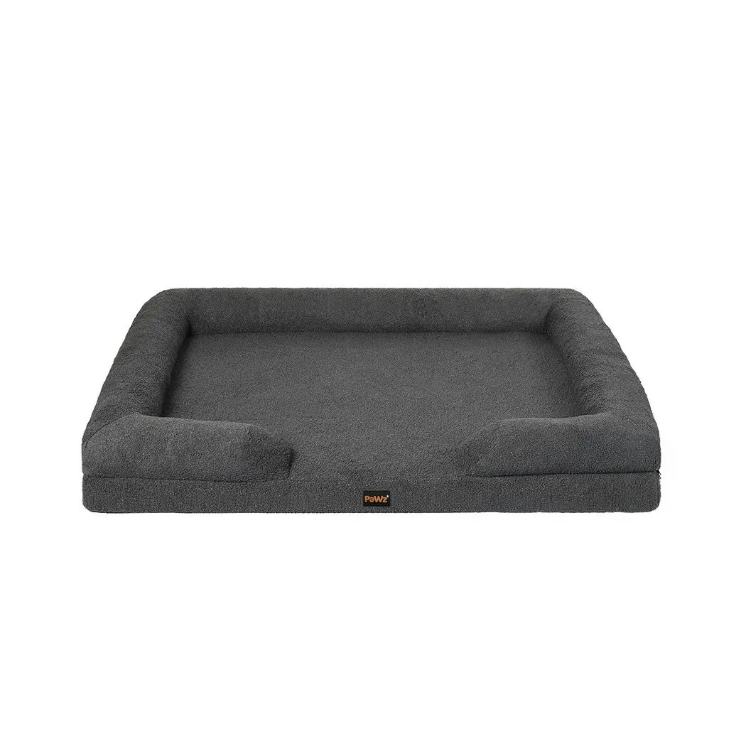 Pawz Memory Foam Pet Sofa Bed Cushion Dog Cat Mattress Washable Removable