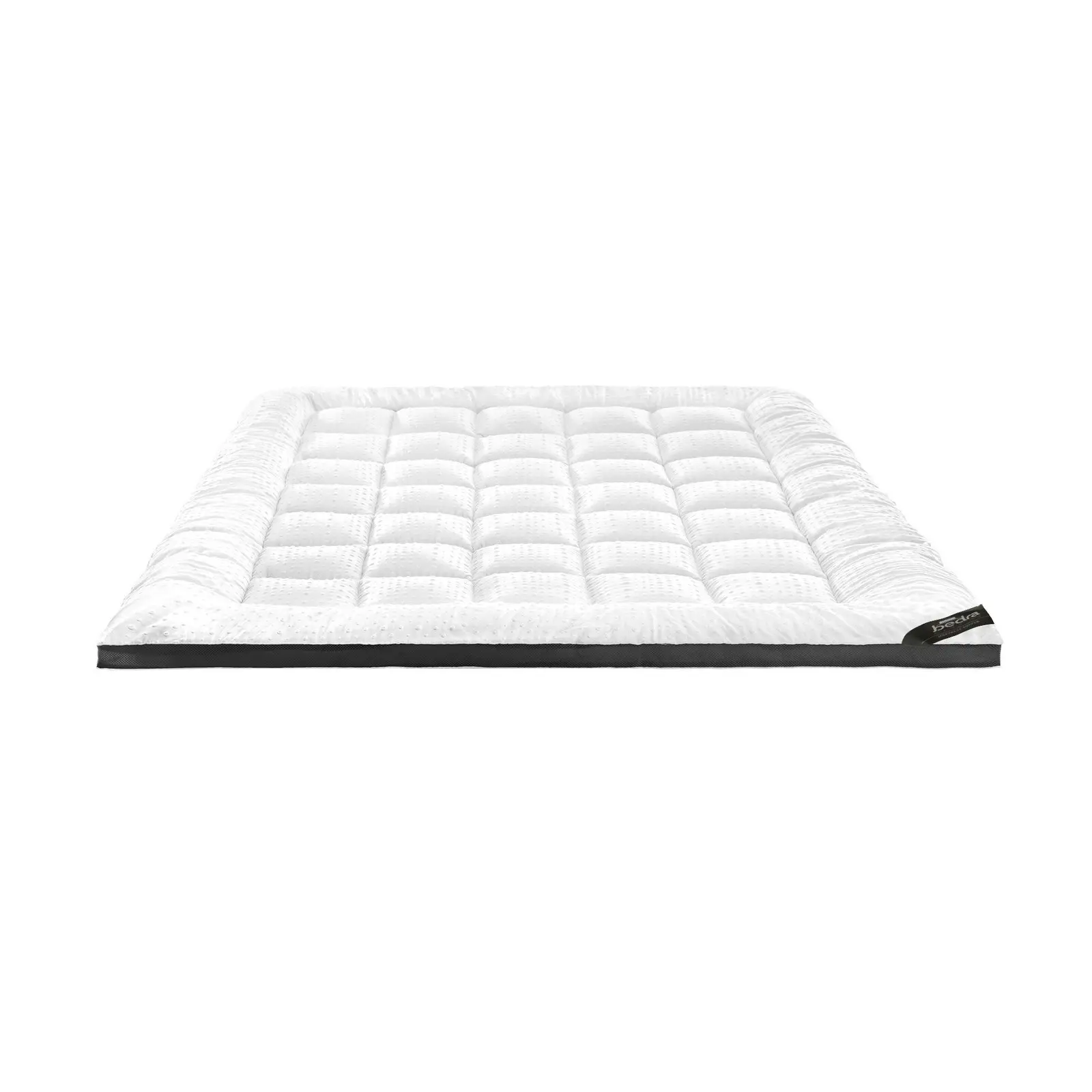 Bedra Mattress Topper Luxury Pillowtop Airflow Mesh Bed Protector Mat 5cm Queen