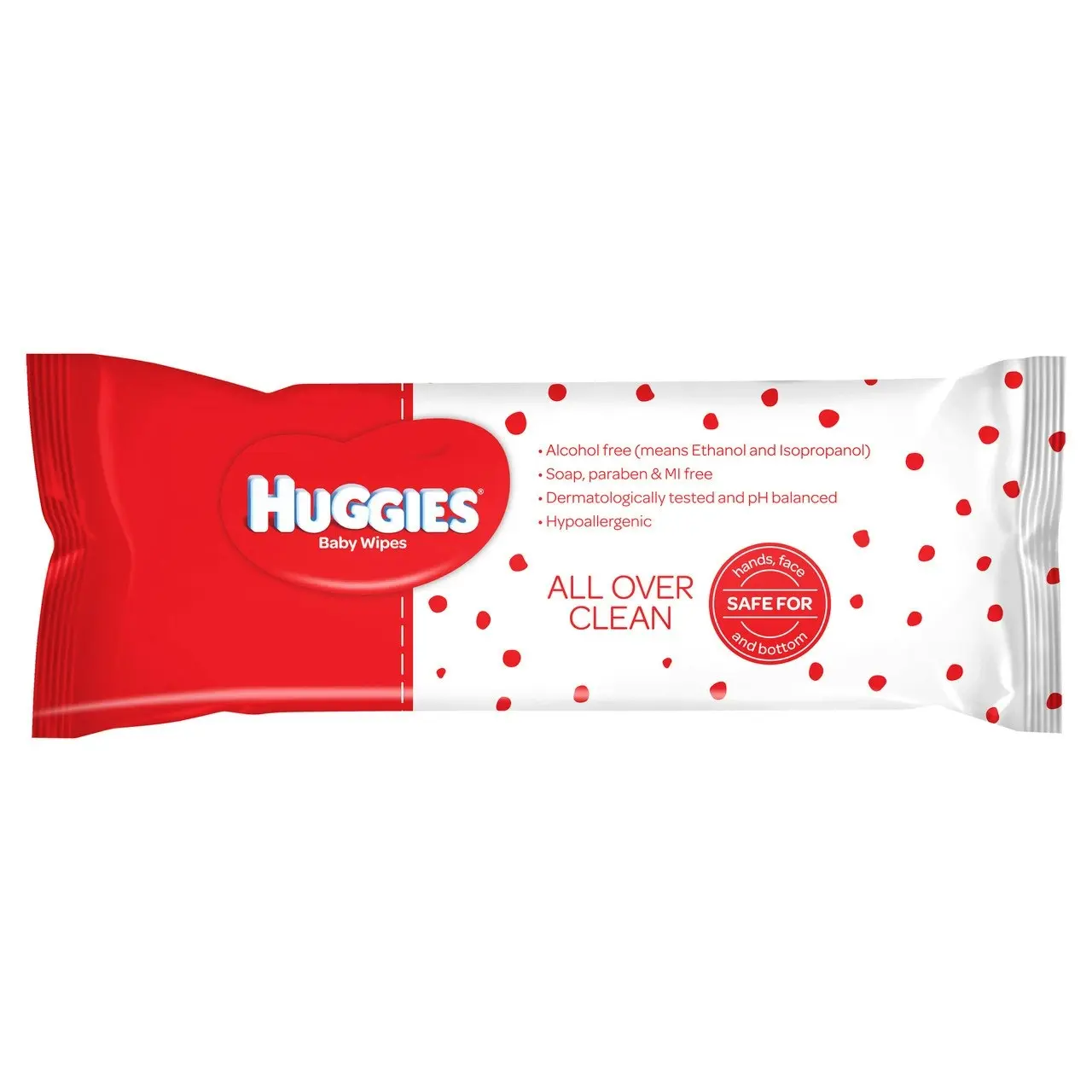 Huggies Essential Clean Baby Wipes 80 Pack