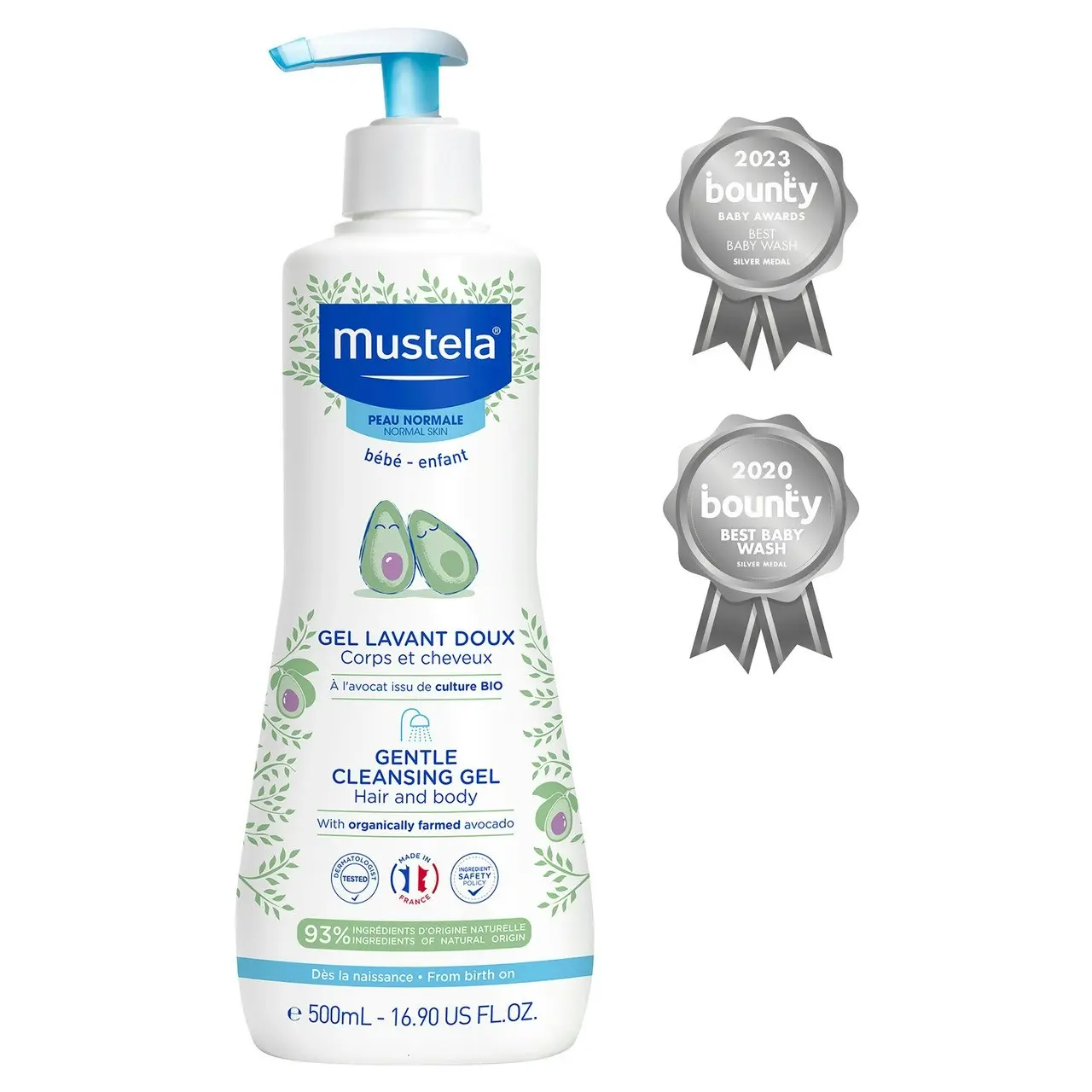 MUSTELA Gentle Cleansing Gel - for normal skin - 500ml