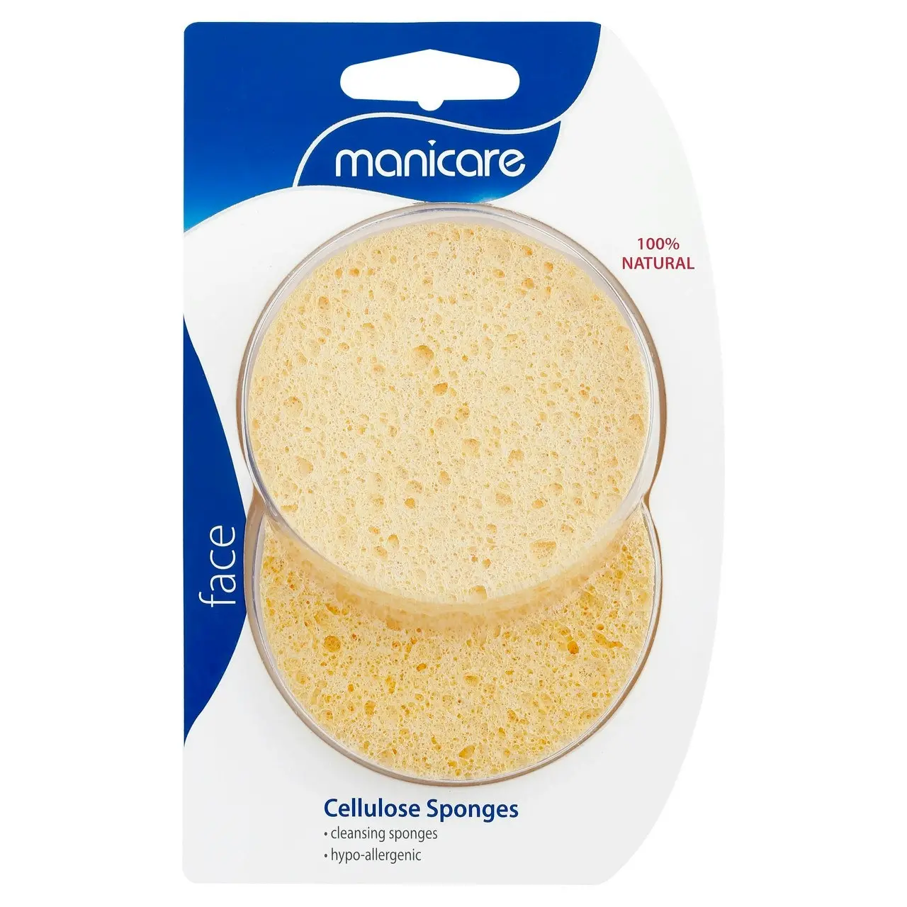 Manicare Cellulose Sponge, 2 Pack