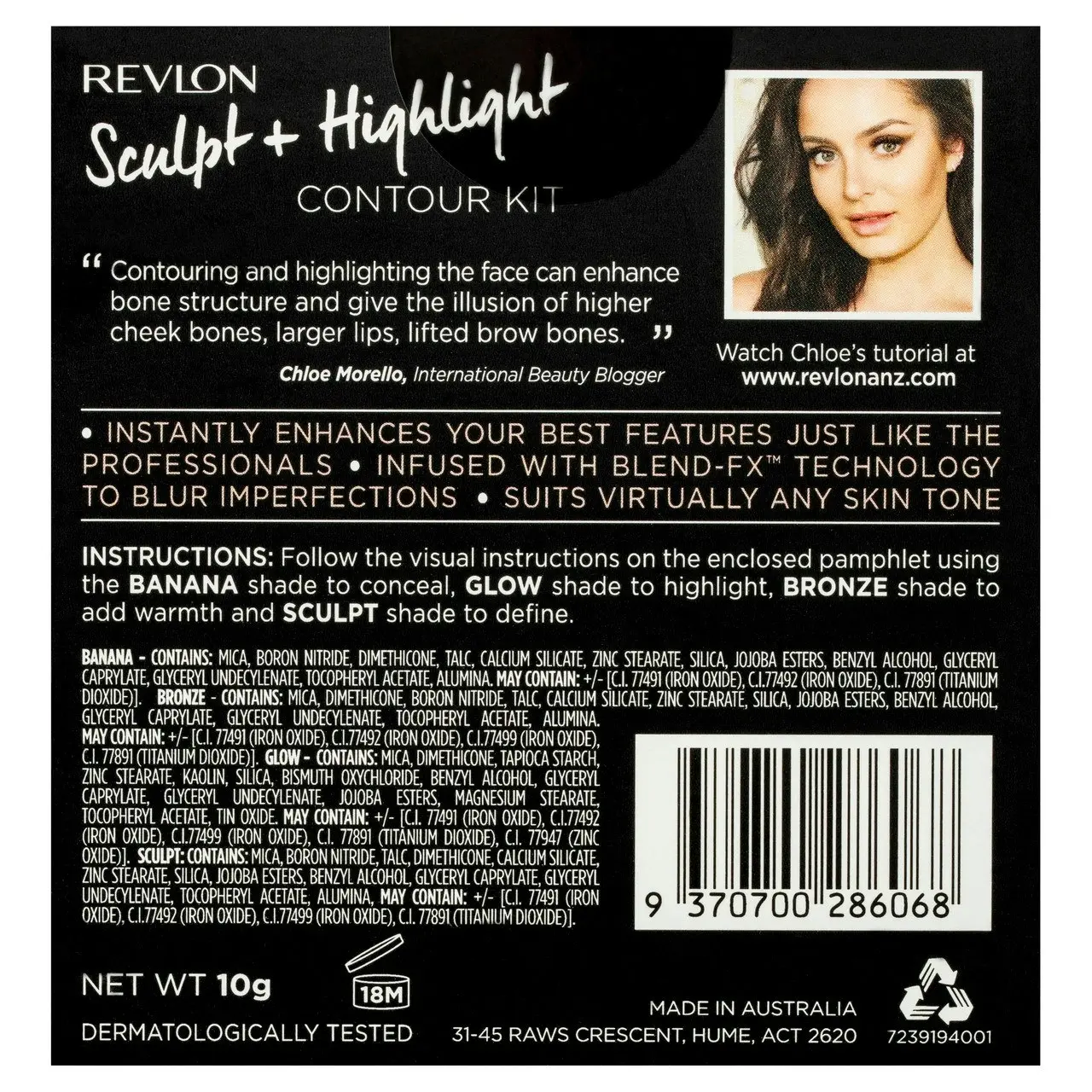 Revlon Sculpt + Highlight Contour Kit(TM)  Light/Medium Kit