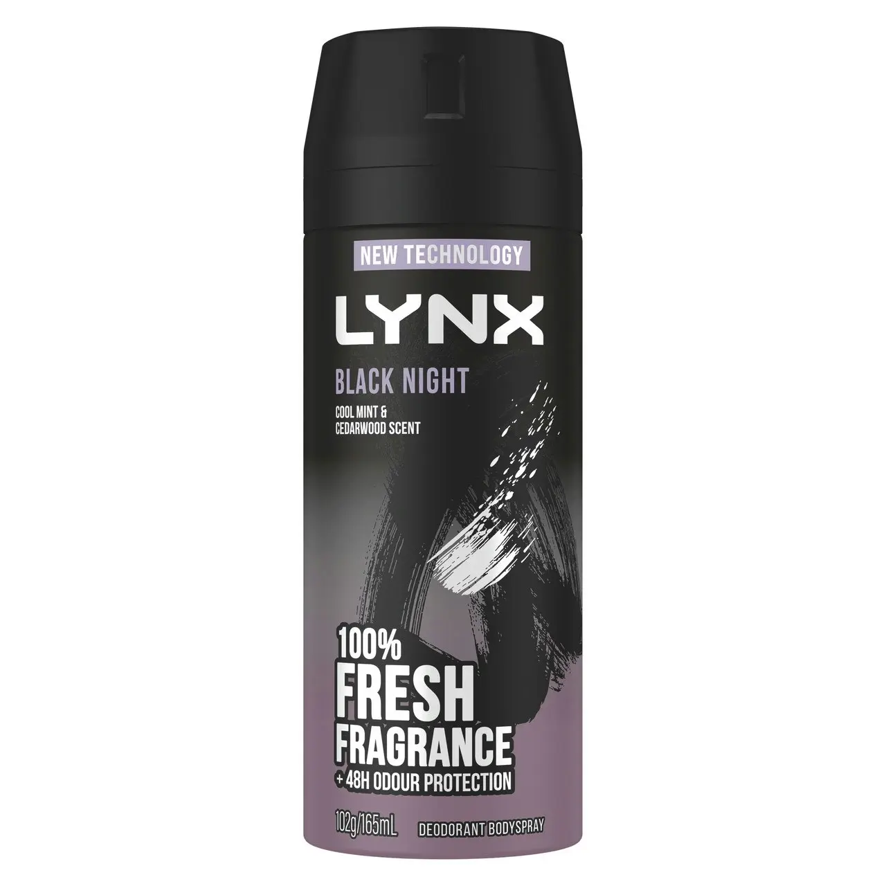 Lynx Deodorant Body Spray Black Night 165 ml