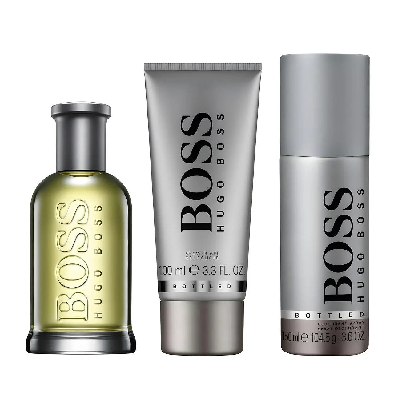 Boss Bottled 3 Piece Gift Set By Hugo Boss (Mens)