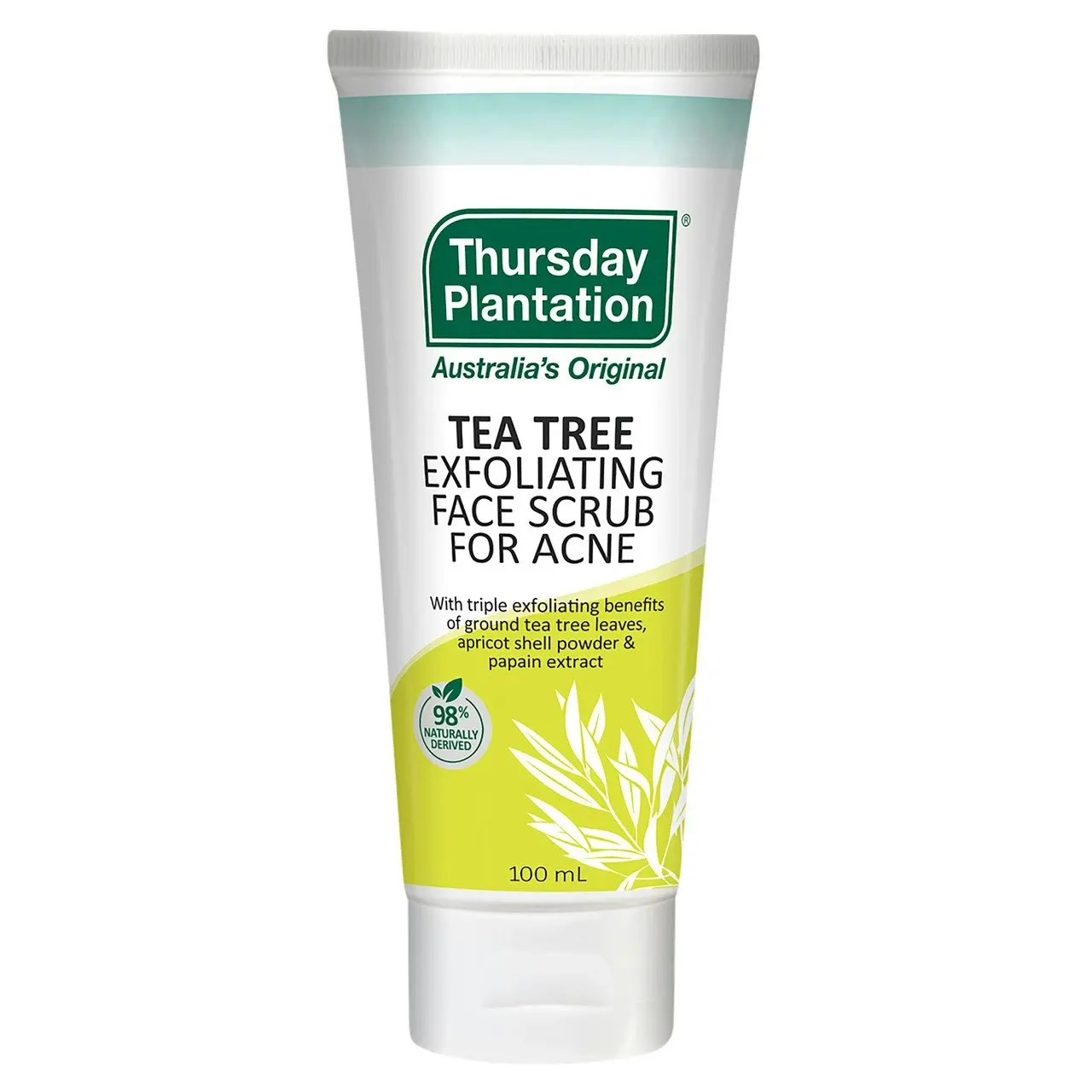 Thursday Plantation Tea Tree Exfoliating Face Scrub for Acne 100mL