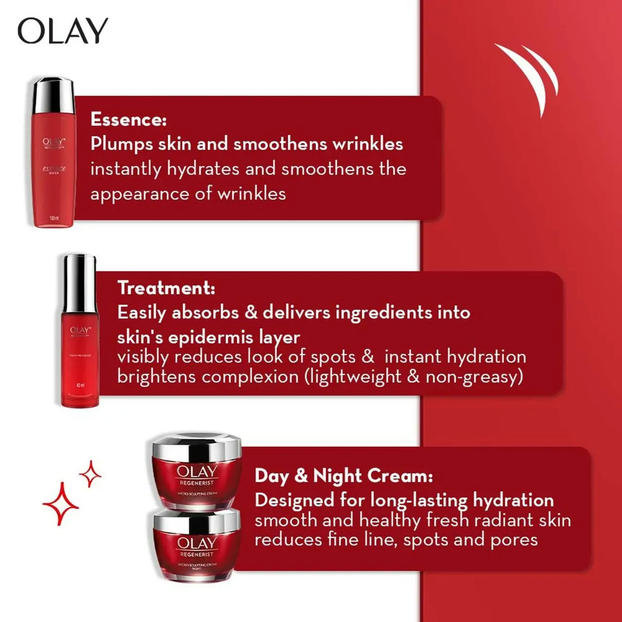 Olay Regenerist Micro-Sculpting Night Face Cream Moisturiser 50g