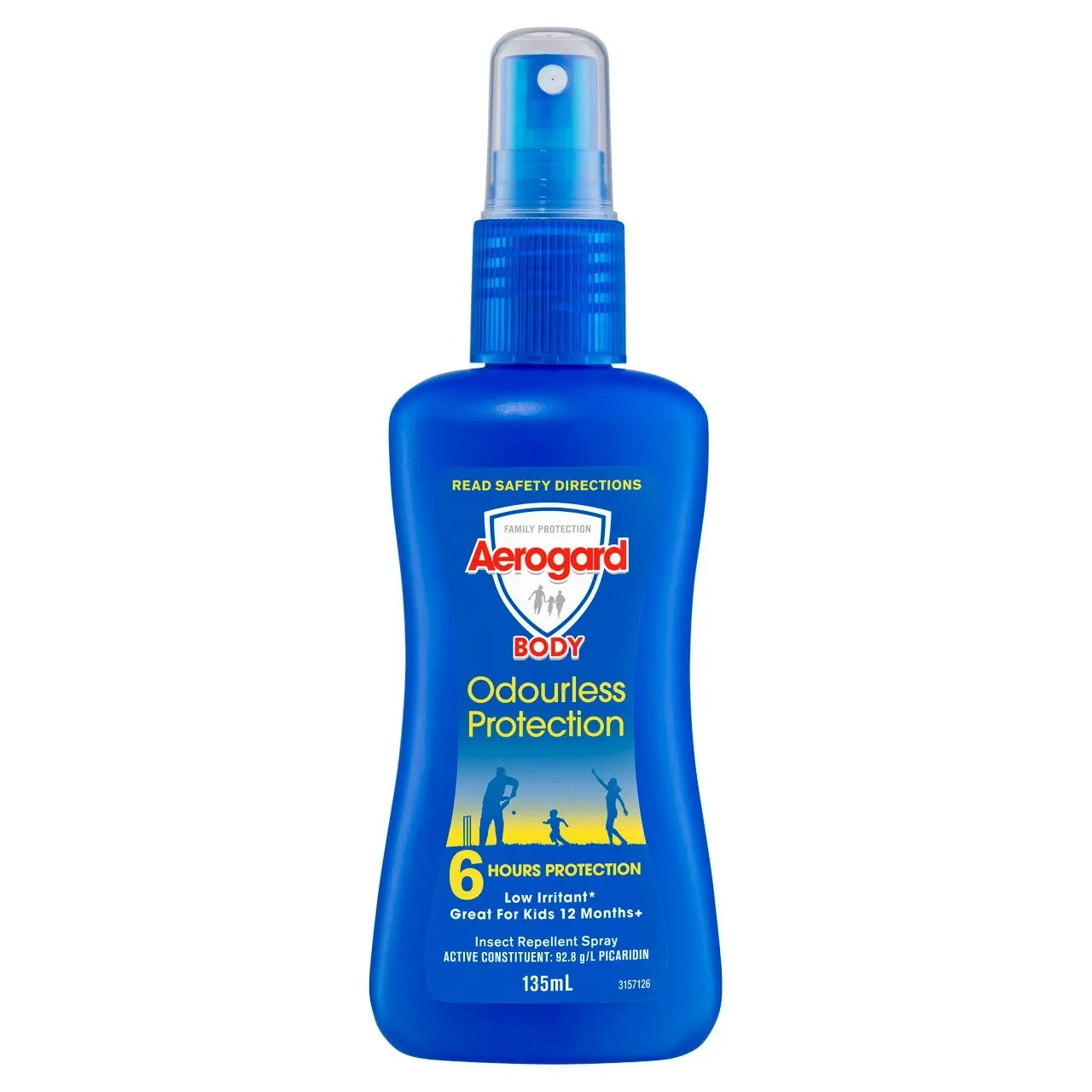 Aerogard Odourless Protection Insect Repellent Pump Spray 135ml