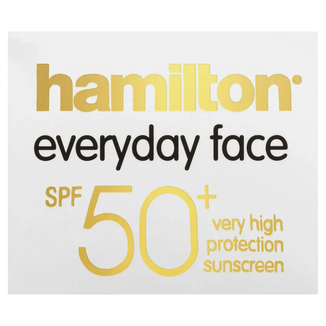 Hamilton Everyday Face SPF 50+ 75g