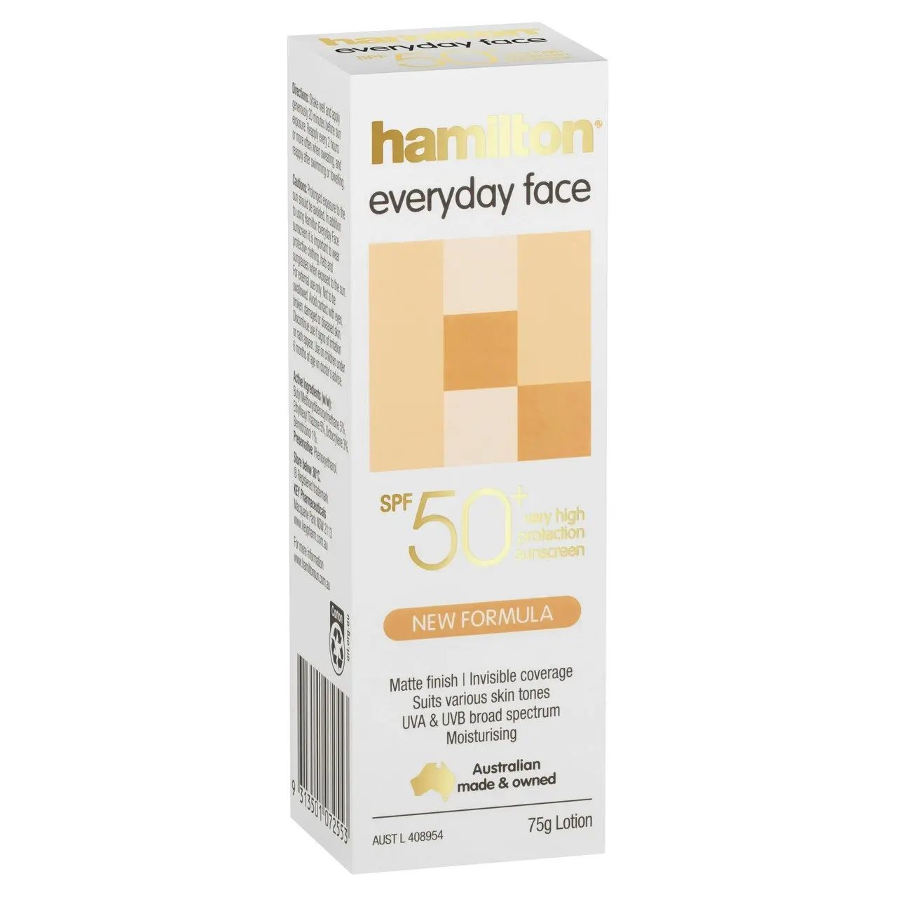 Hamilton Everyday Face SPF 50+ 75g