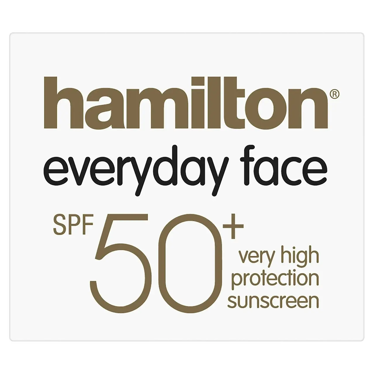 Hamilton Everyday Face SPF 50+ 75g