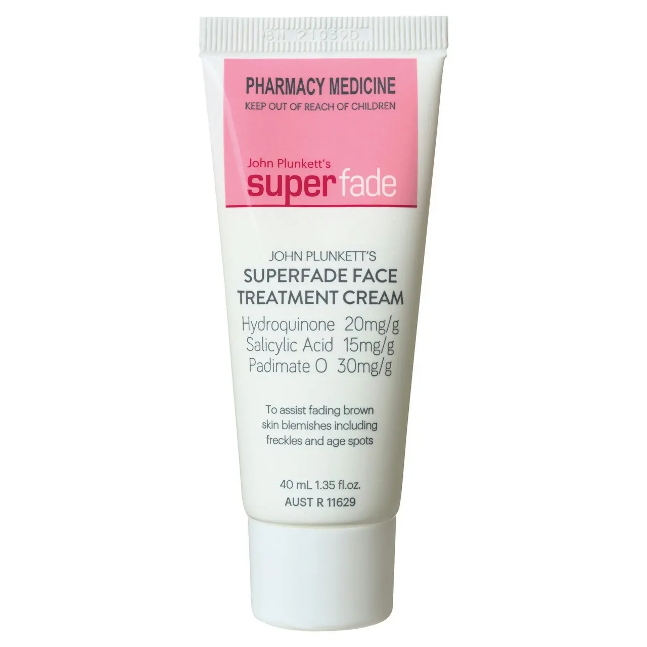 John Plunkett's SuperFade Face Treatment Cream 40mL