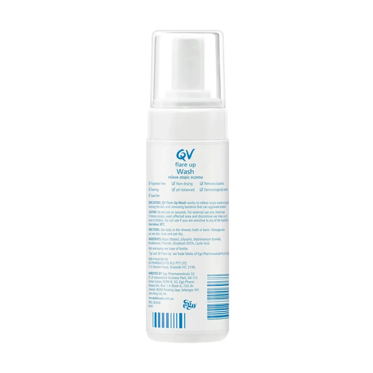 QV Flare Up Wash 150mL