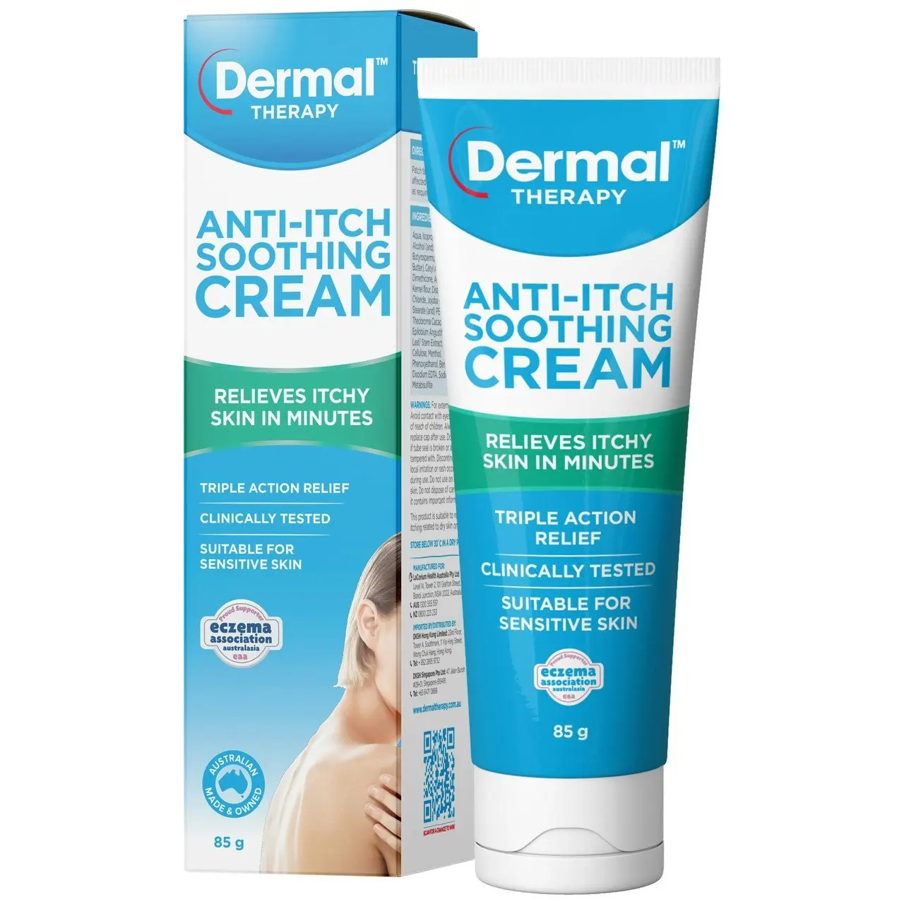 Dermal Therapy Anti-Itch Soothing Cream 85g