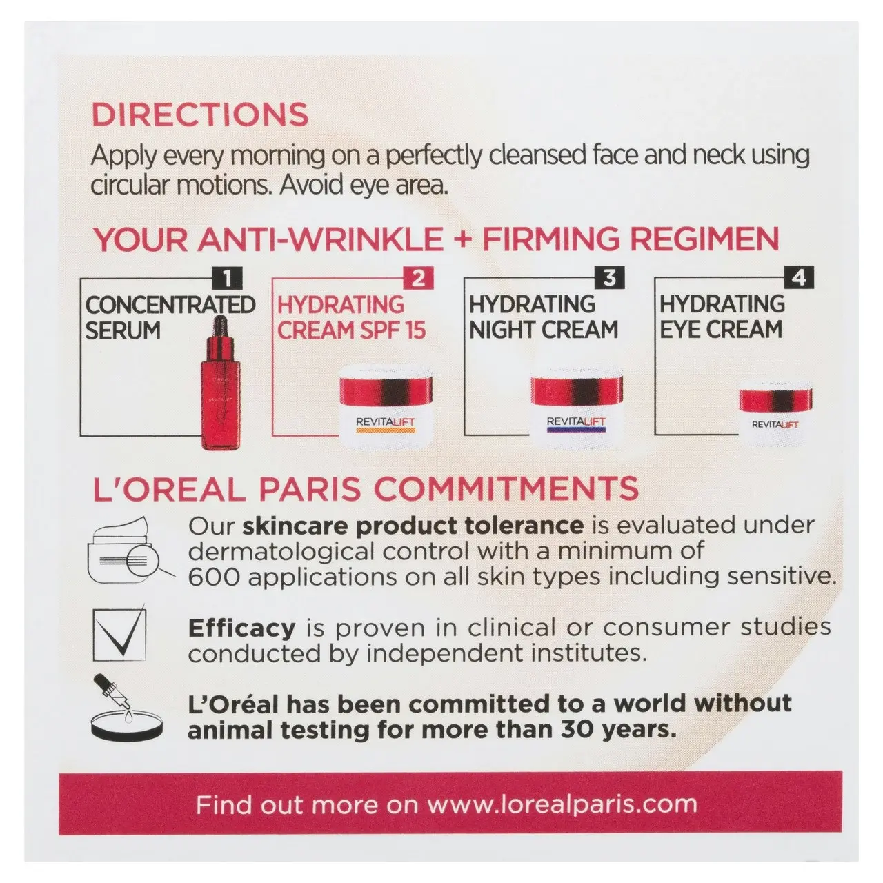 L'Oreal Paris Revitalift SPF15 Day 50ml