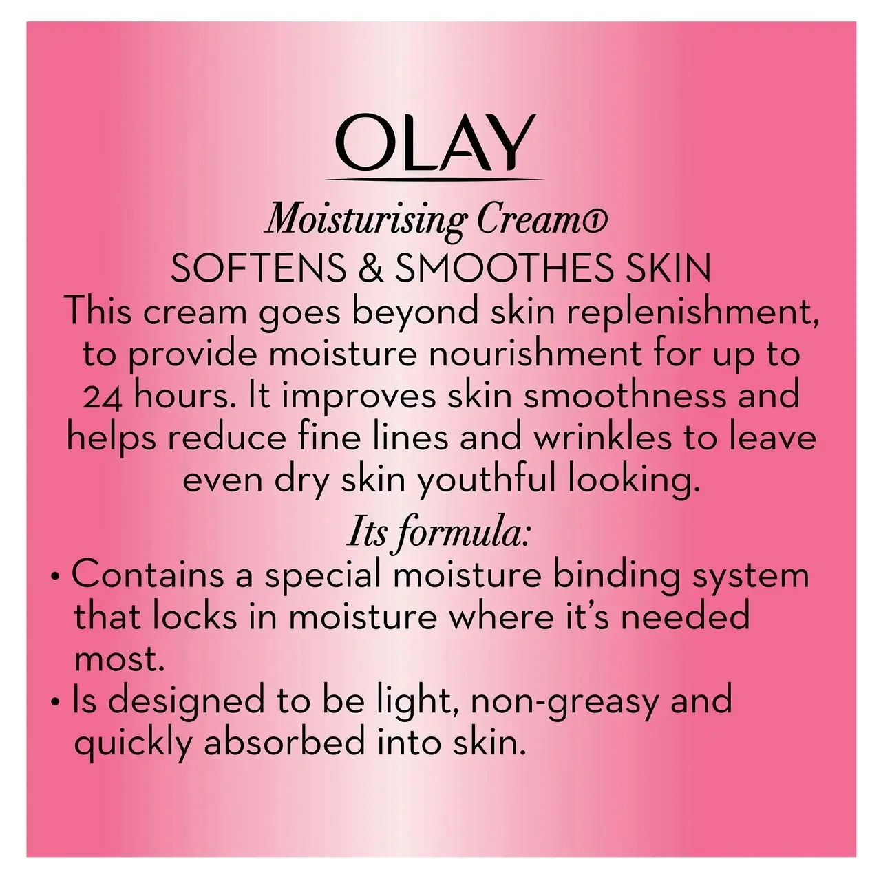 Olay(R) MOISTURISING CREAM    100 g