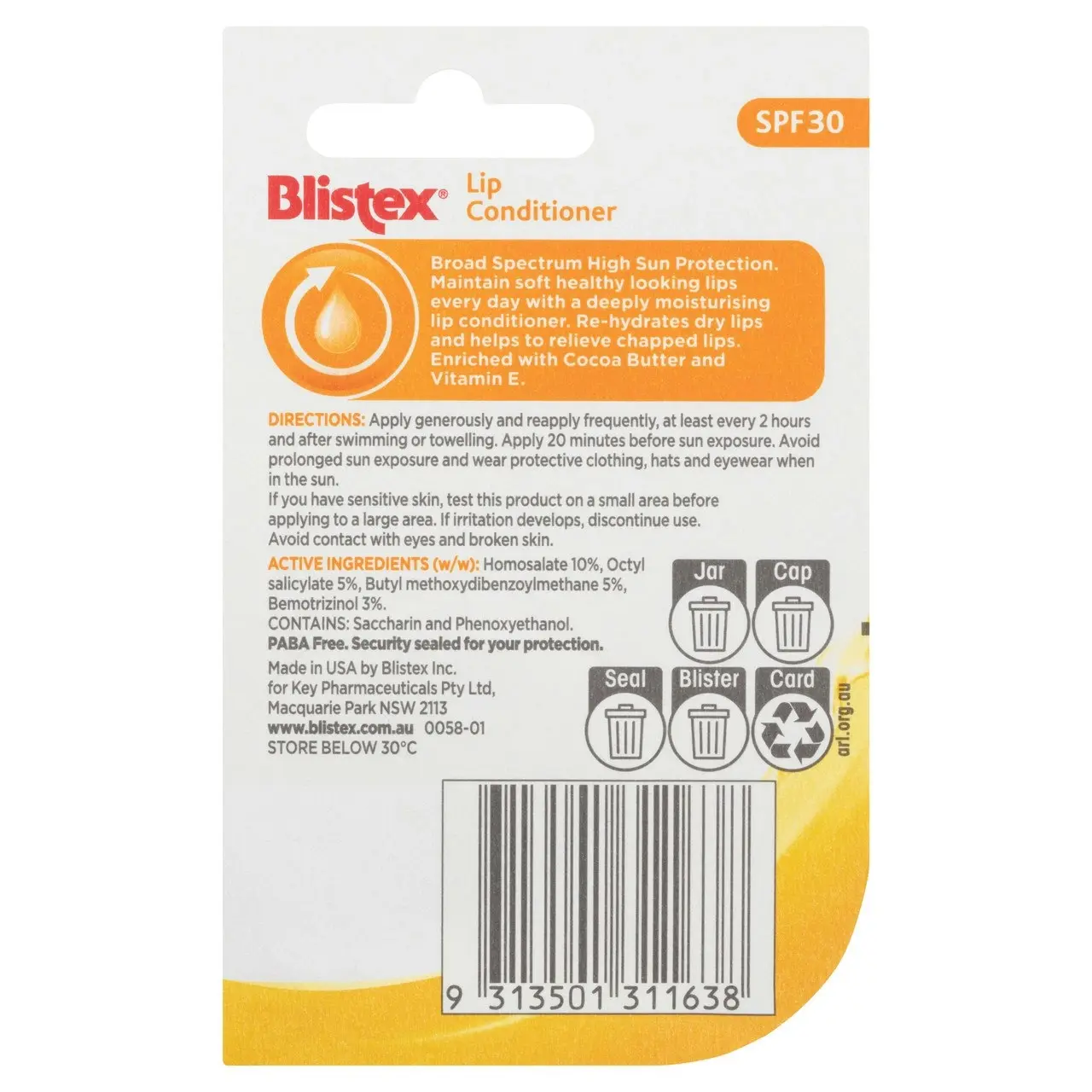 Blistex(R) Lip Conditioner 7.0gm SPF 30