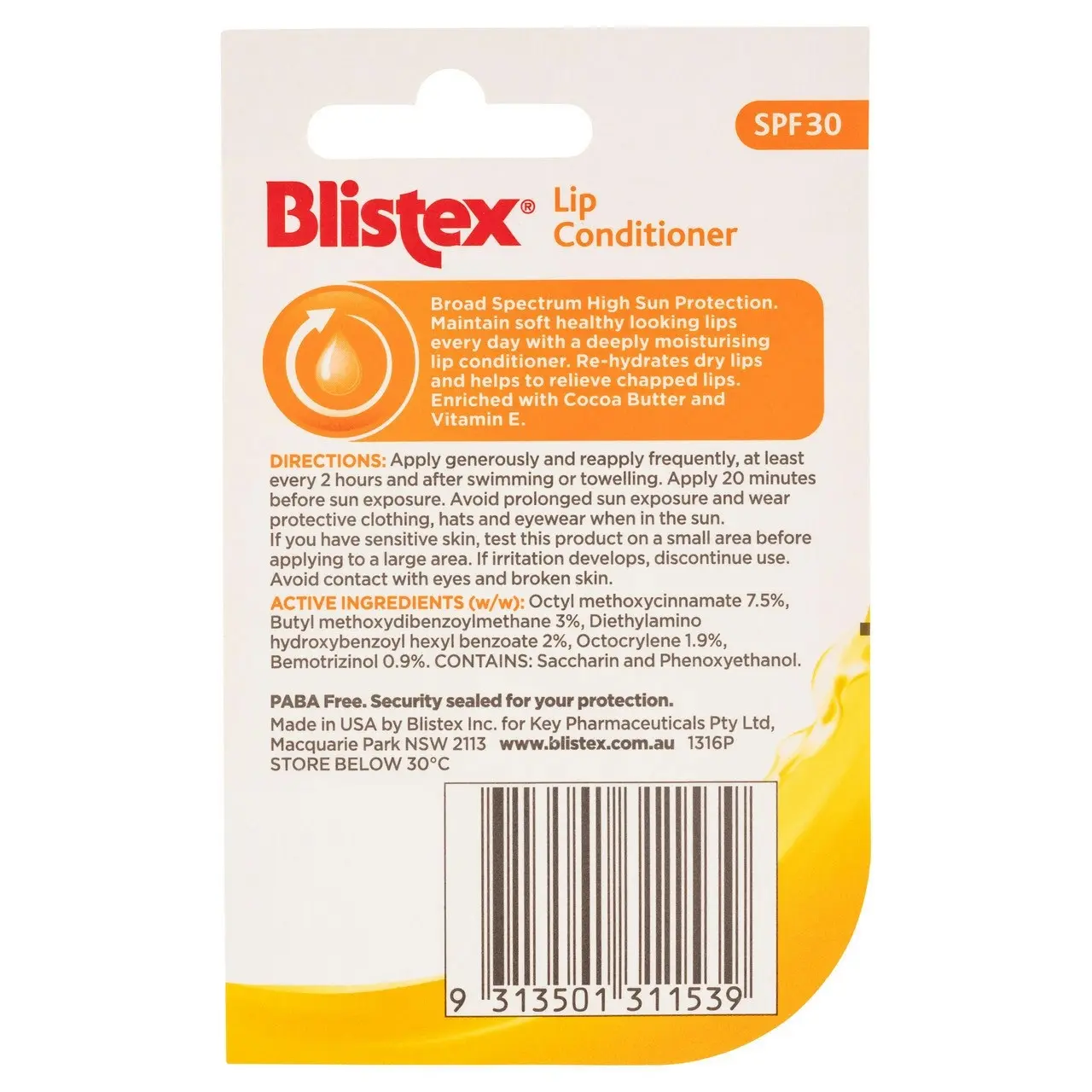 Blistex(R) Lip Conditioner 7.0gm SPF 30