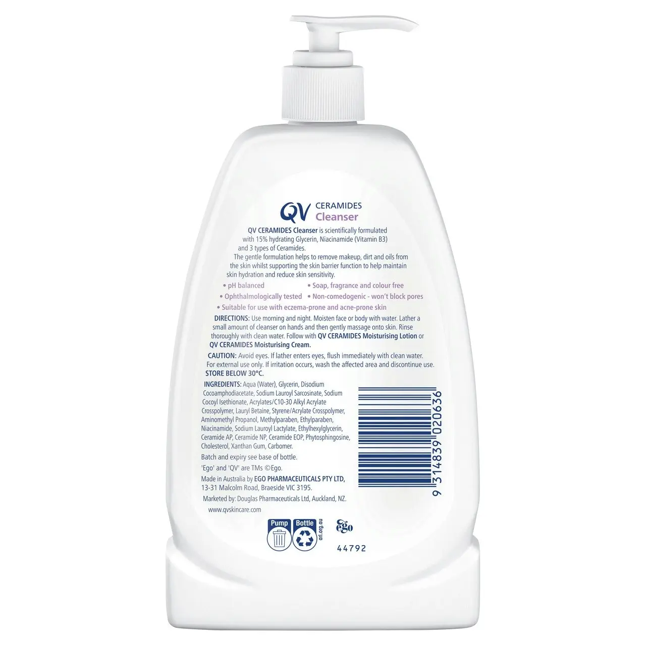 QV Ceramides Cleanser