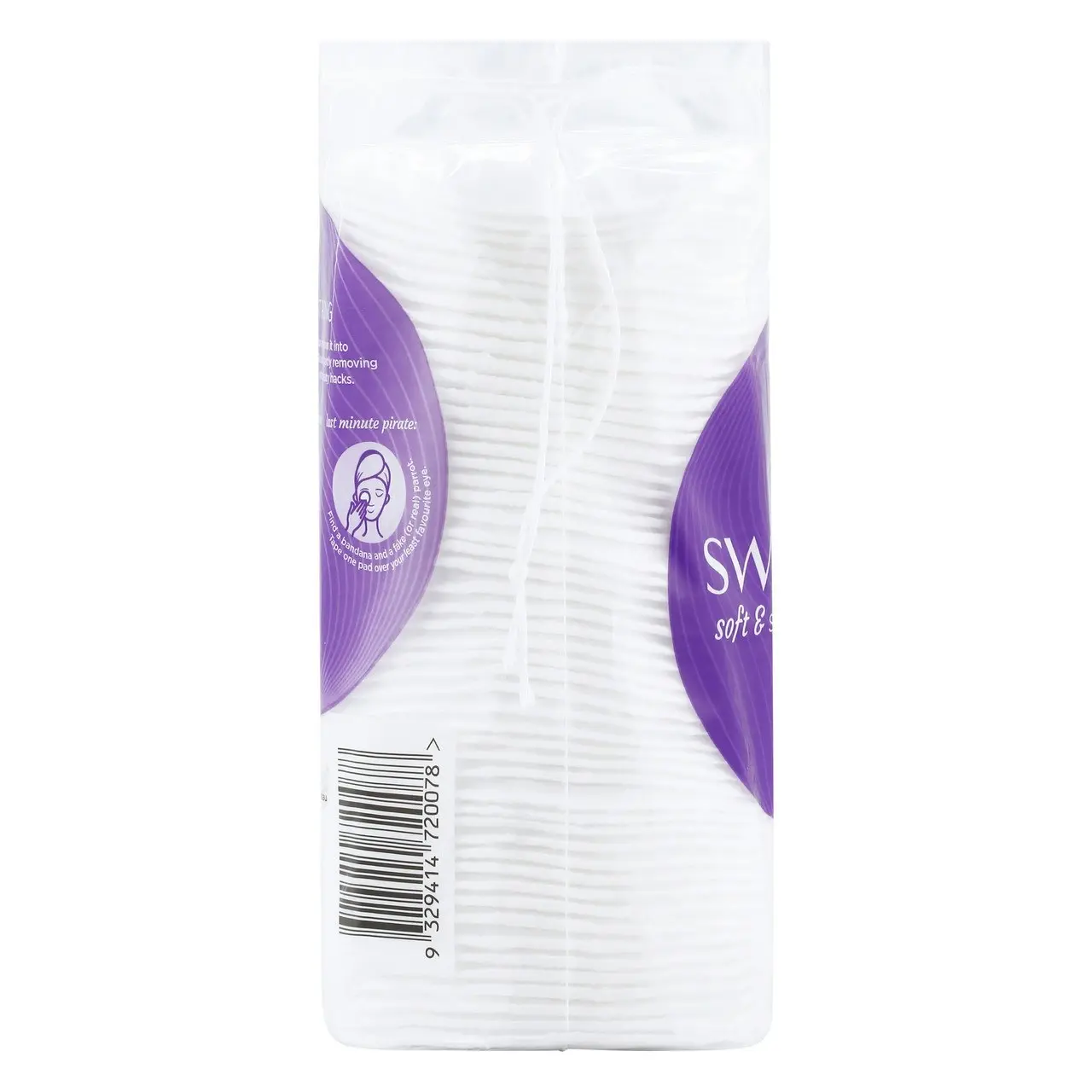 Swisspers Giant Make-Up Pads 50 pack