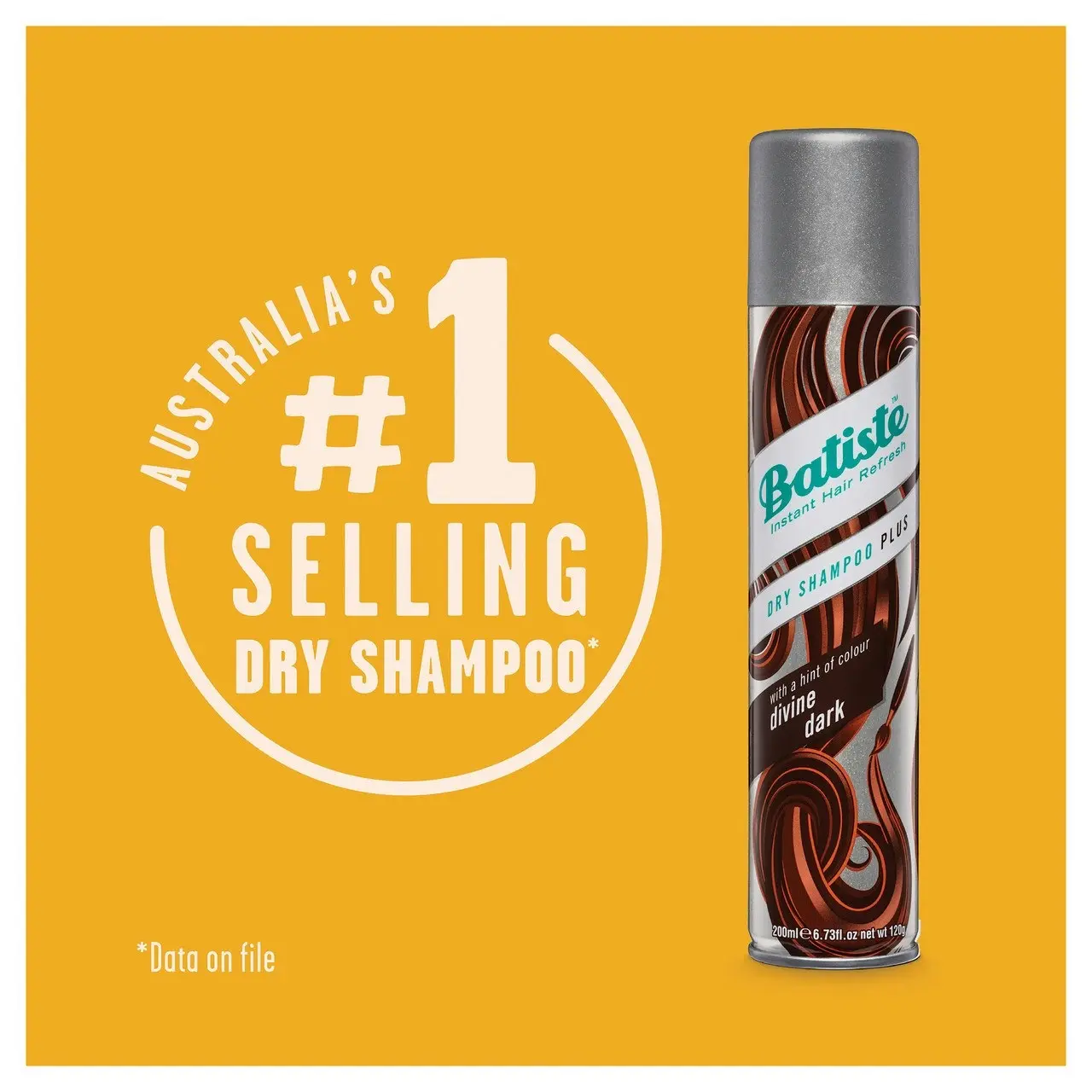 Batiste Dark Dry Shampoo 200mL