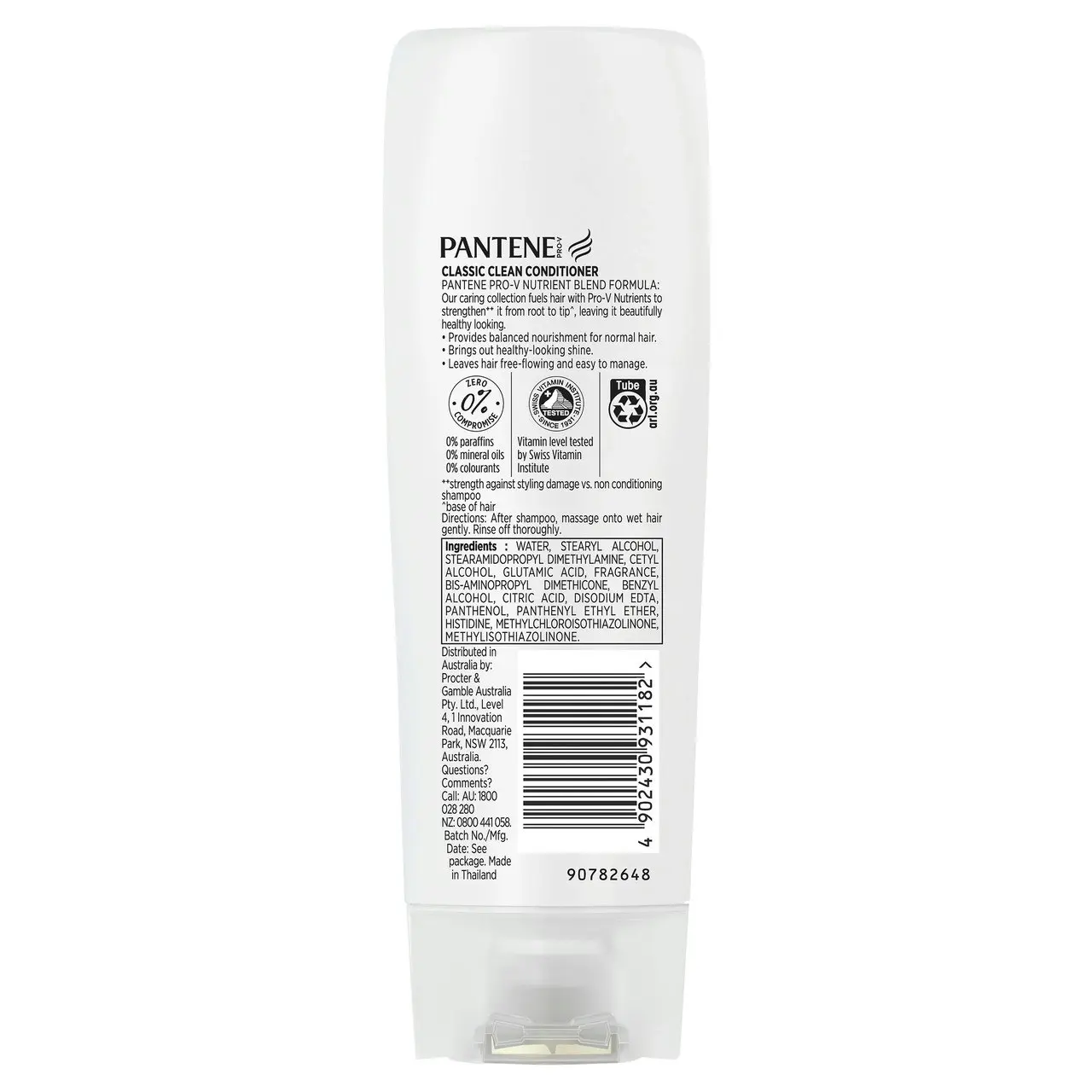 Pantene Pro-V Classic Clean Conditioner: Cleansing Conditioner for Hair 375 ml