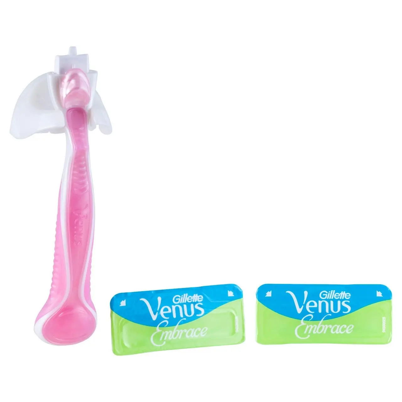 Gillette Venus Extra Smooth Pink Women's Razor Handle + 2 Refills