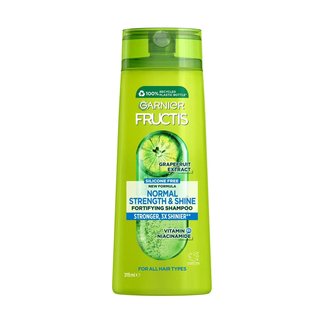 Garnier Fructis Normal Strength & Shine Shampoo 315ml for Normal Hair